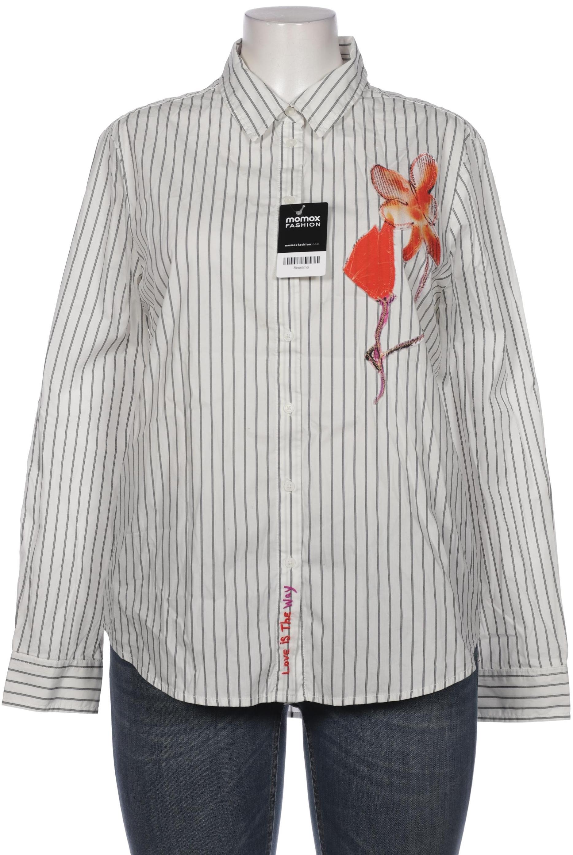 

Desigual Damen Bluse, weiß, Gr. 44