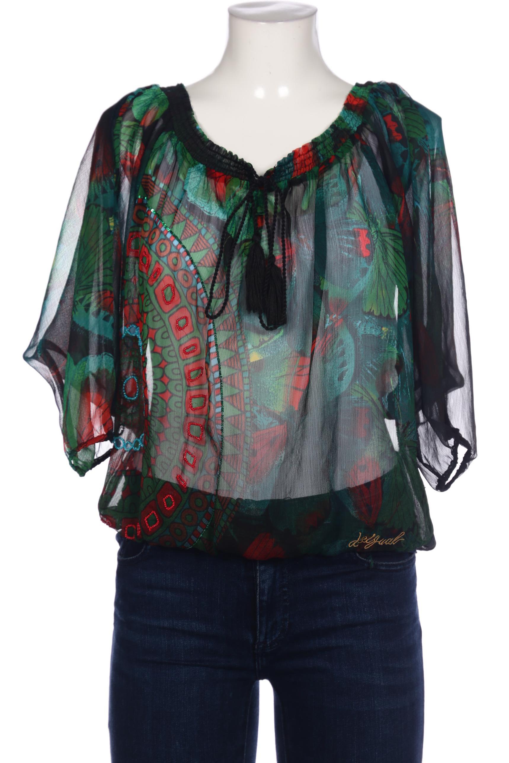 

Desigual Damen Bluse, grün, Gr. 38