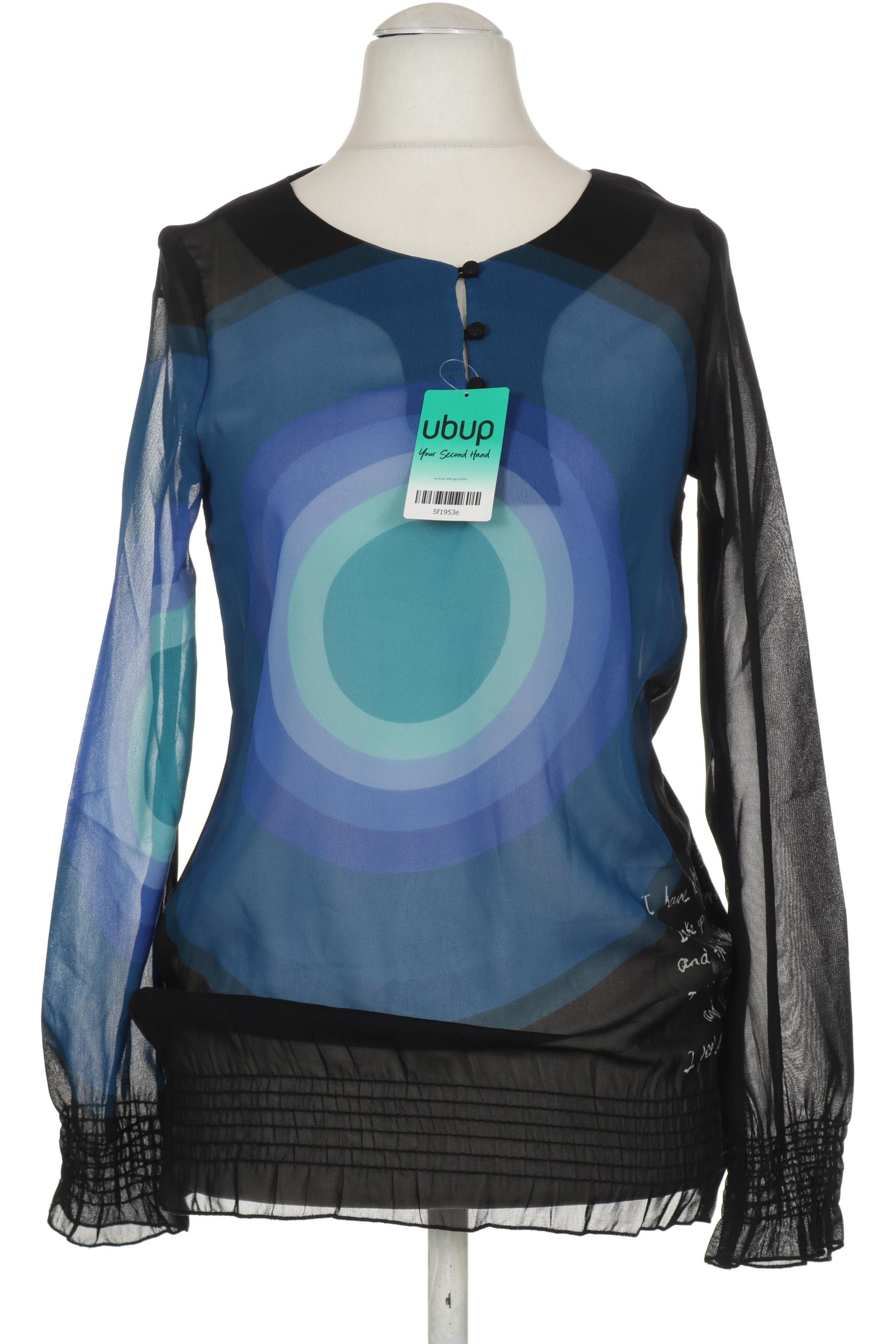 

Desigual Damen Bluse, blau, Gr.