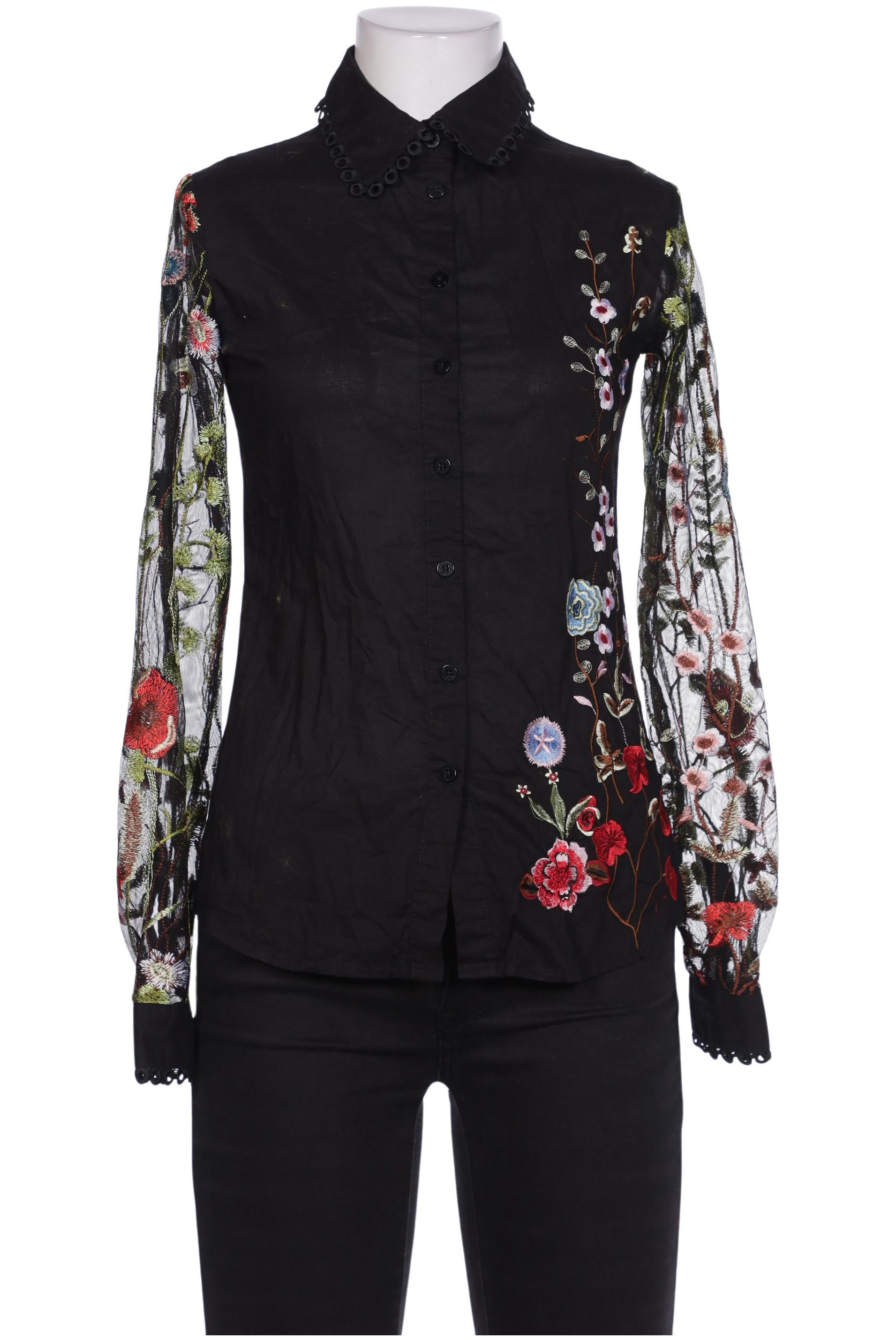 

Desigual Damen Bluse, schwarz, Gr. 34
