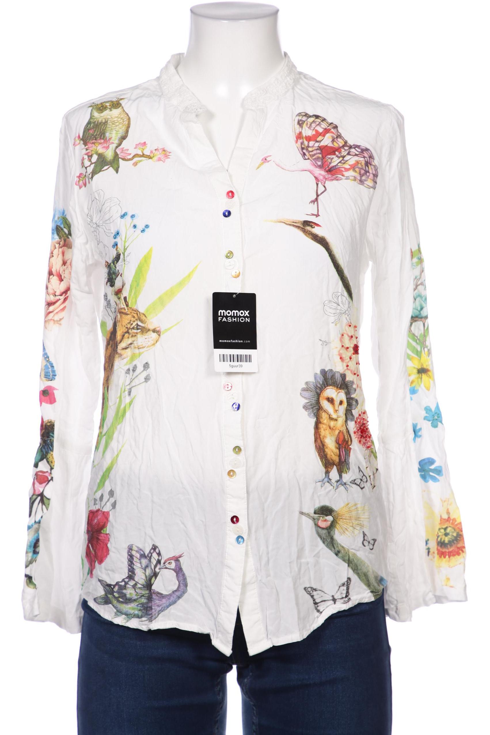 

Desigual Damen Bluse, weiß, Gr. 42