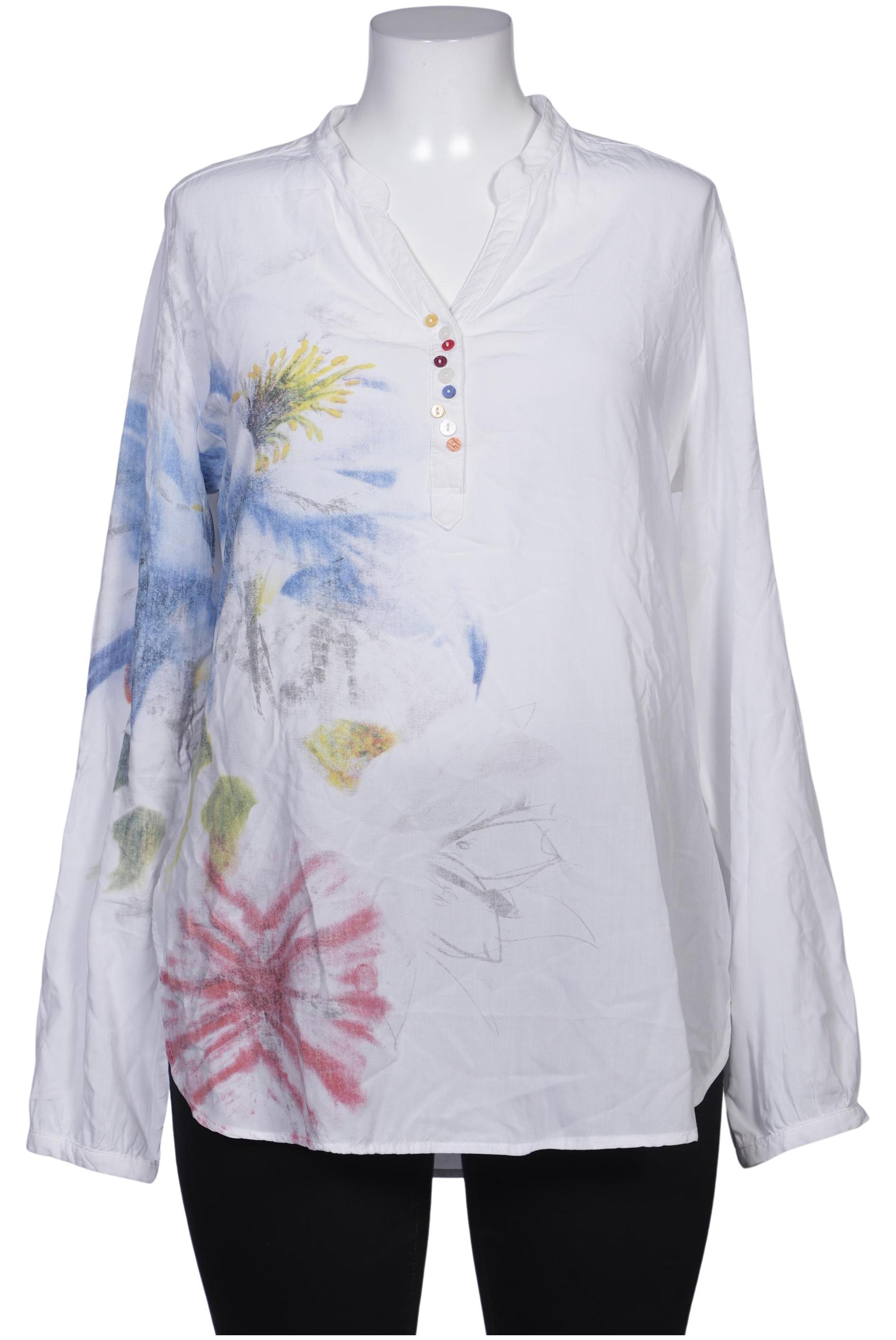 

Desigual Damen Bluse, weiß, Gr. 46
