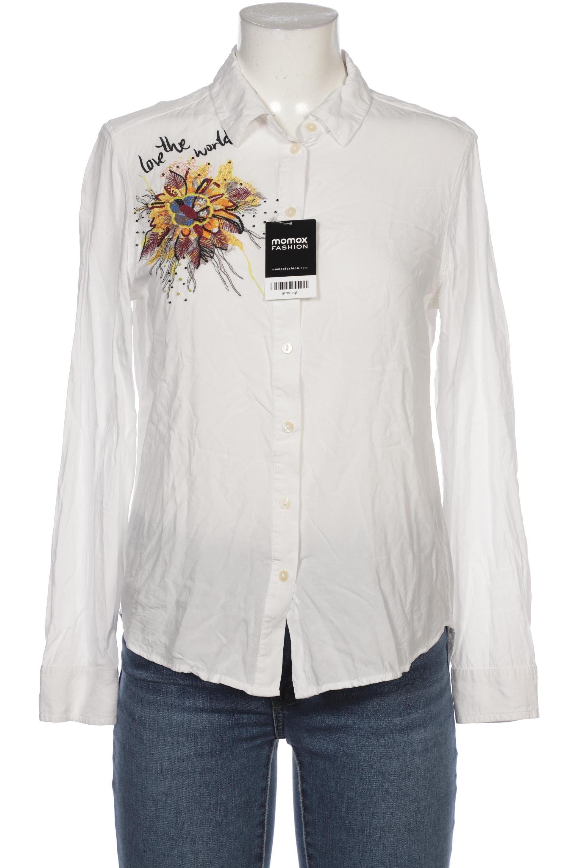 

Desigual Damen Bluse, weiß, Gr. 36