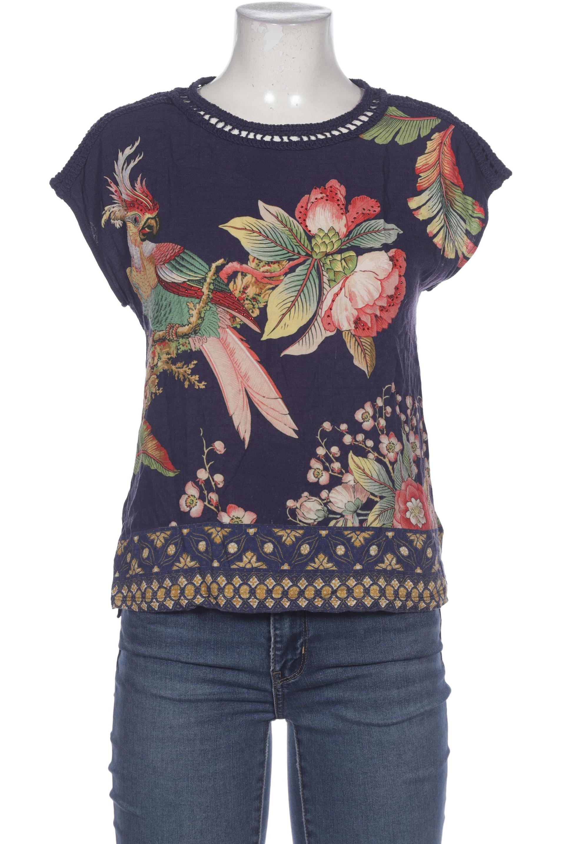 

Desigual Damen Bluse, marineblau, Gr. 36