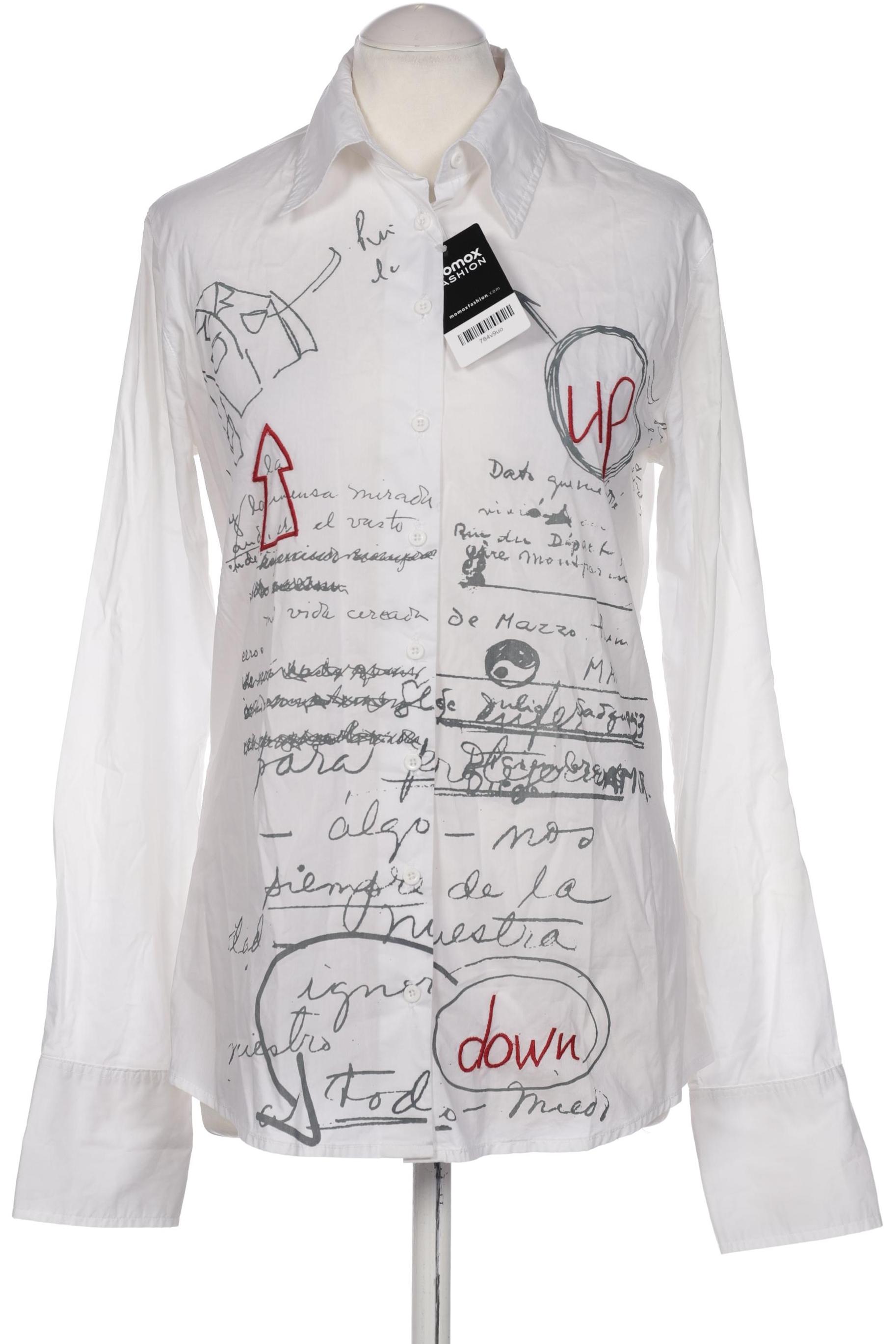 

Desigual Damen Bluse, weiß, Gr. 42