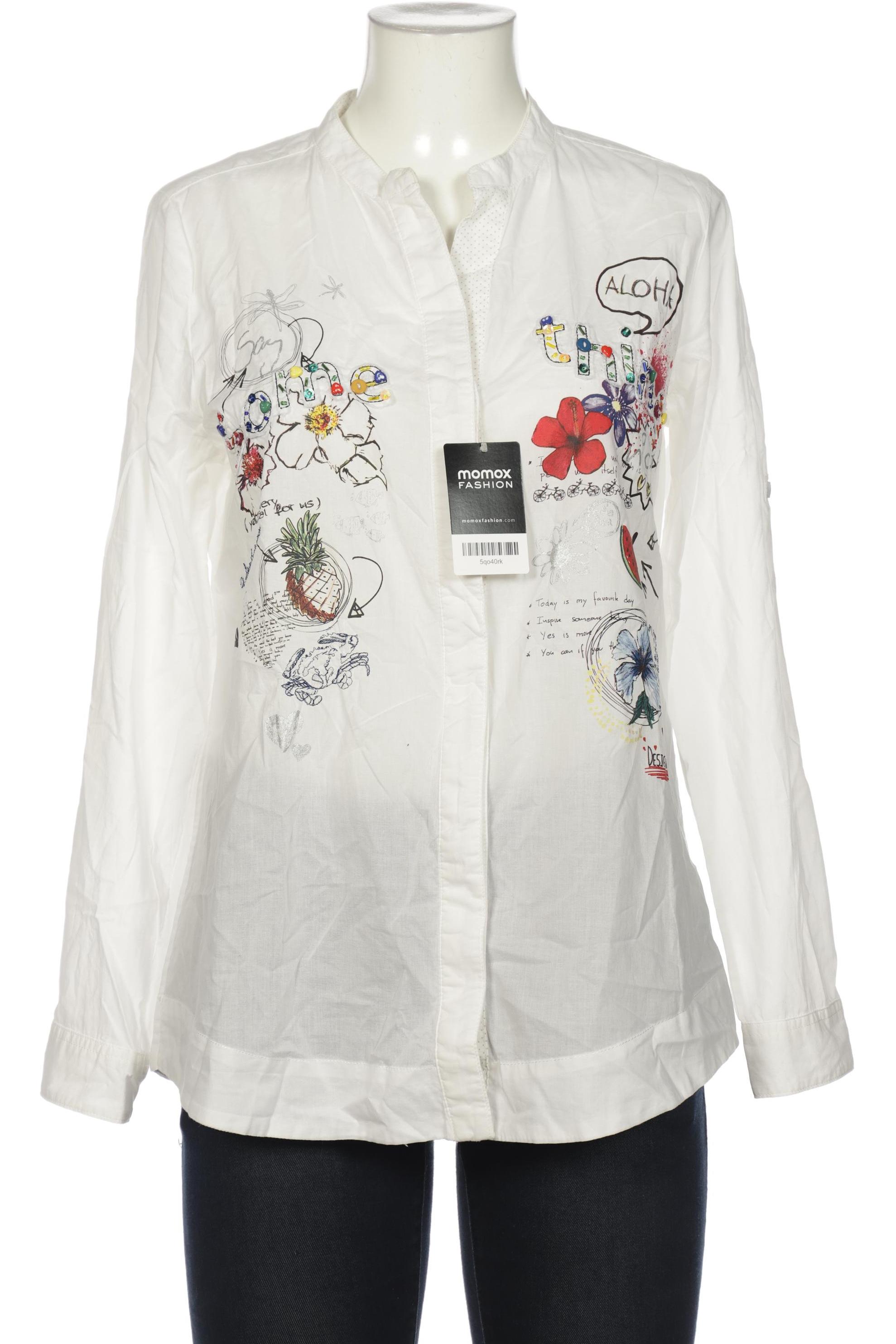 

Desigual Damen Bluse, weiß