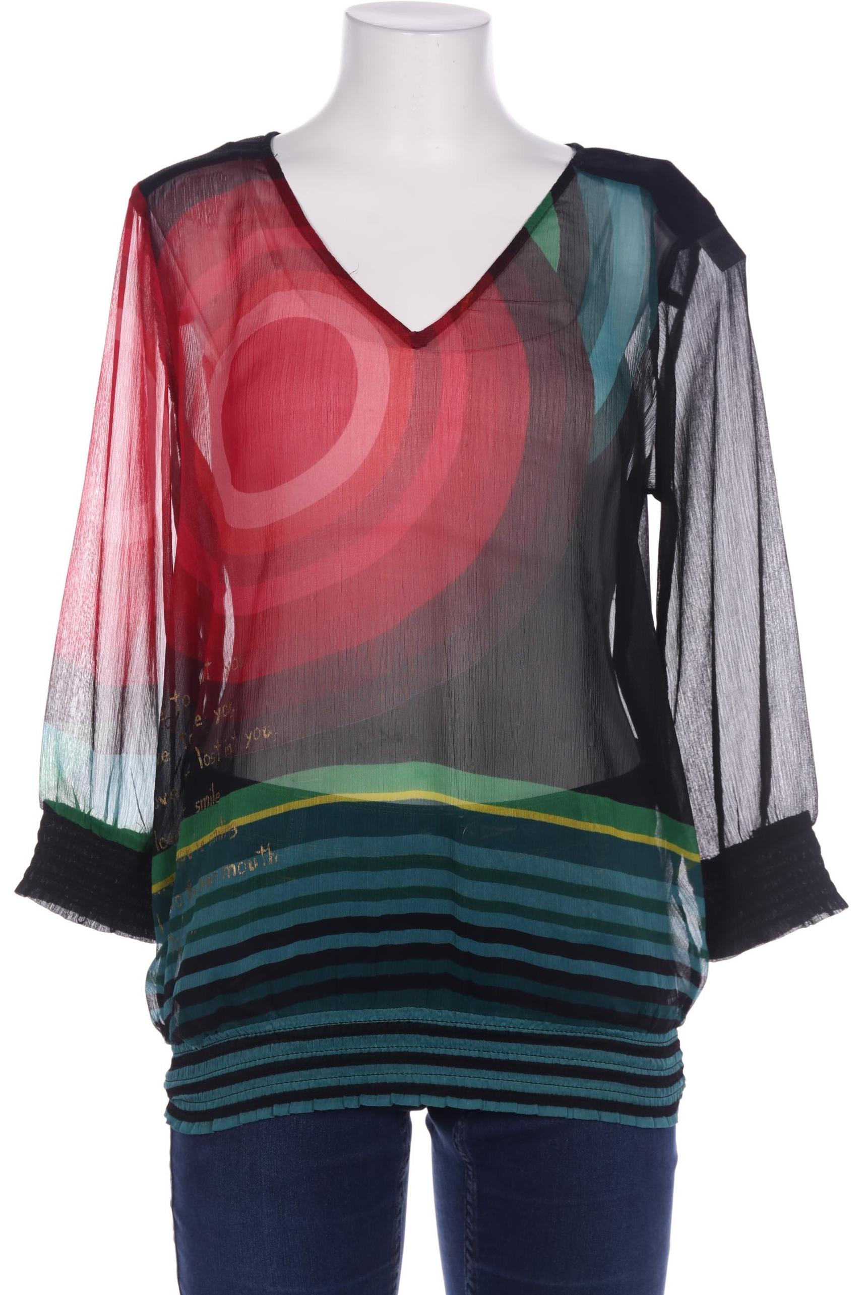 

Desigual Damen Bluse, schwarz, Gr. 42