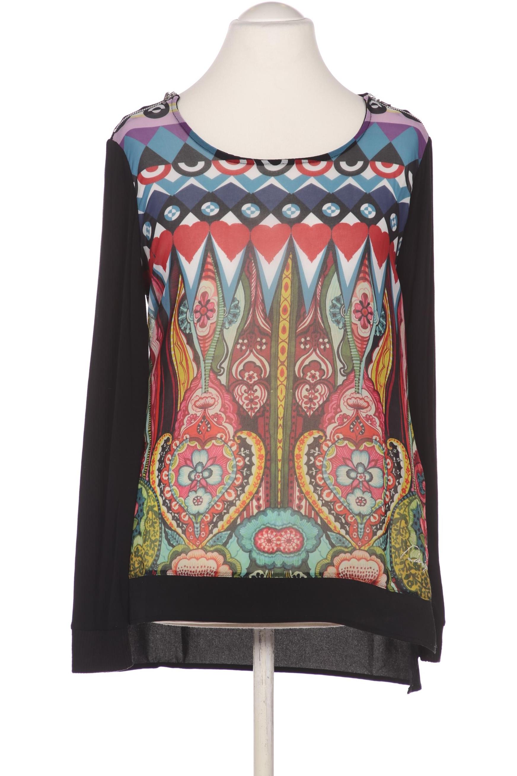 

Desigual Damen Bluse, schwarz, Gr. 42