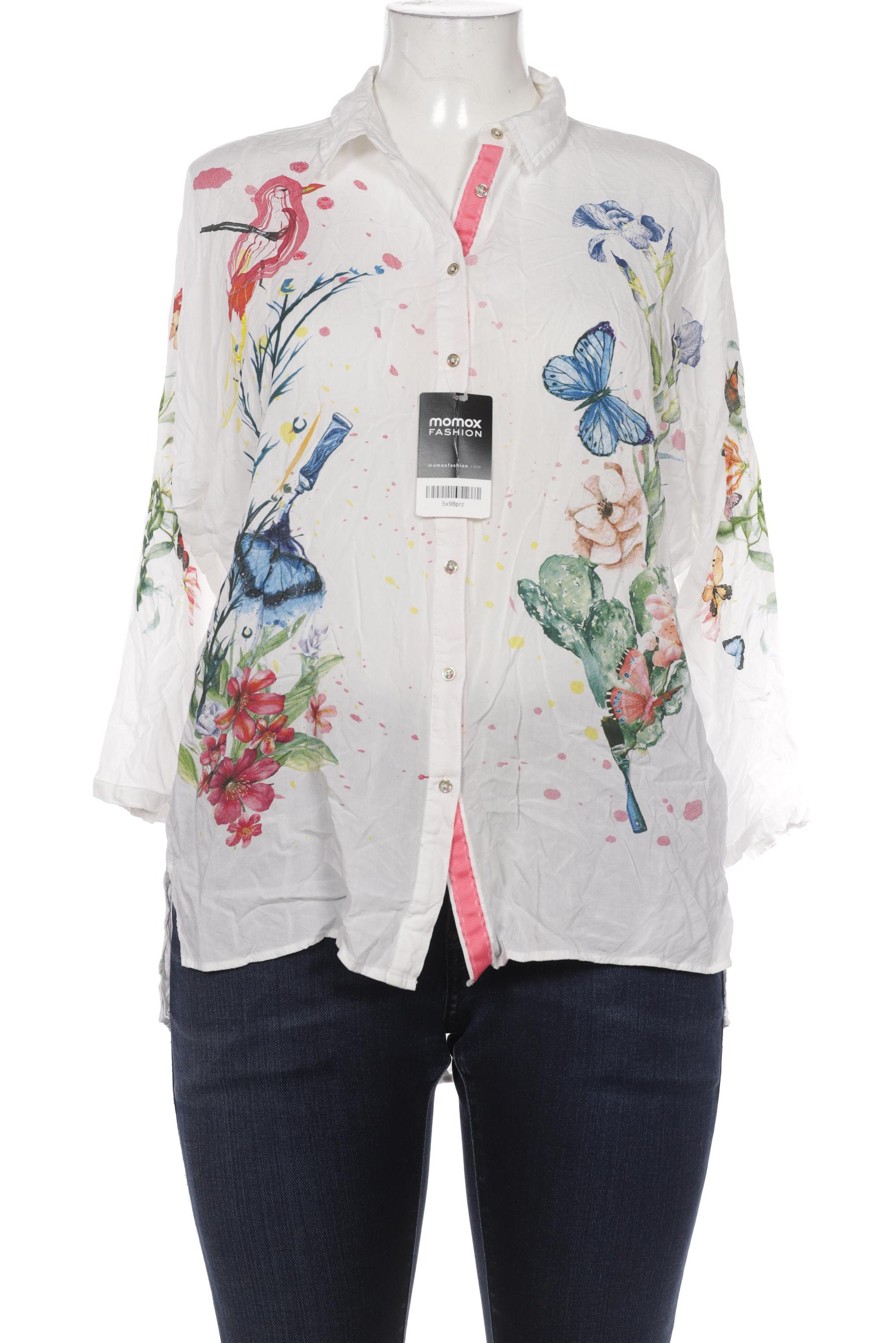 

Desigual Damen Bluse, weiß, Gr. 44