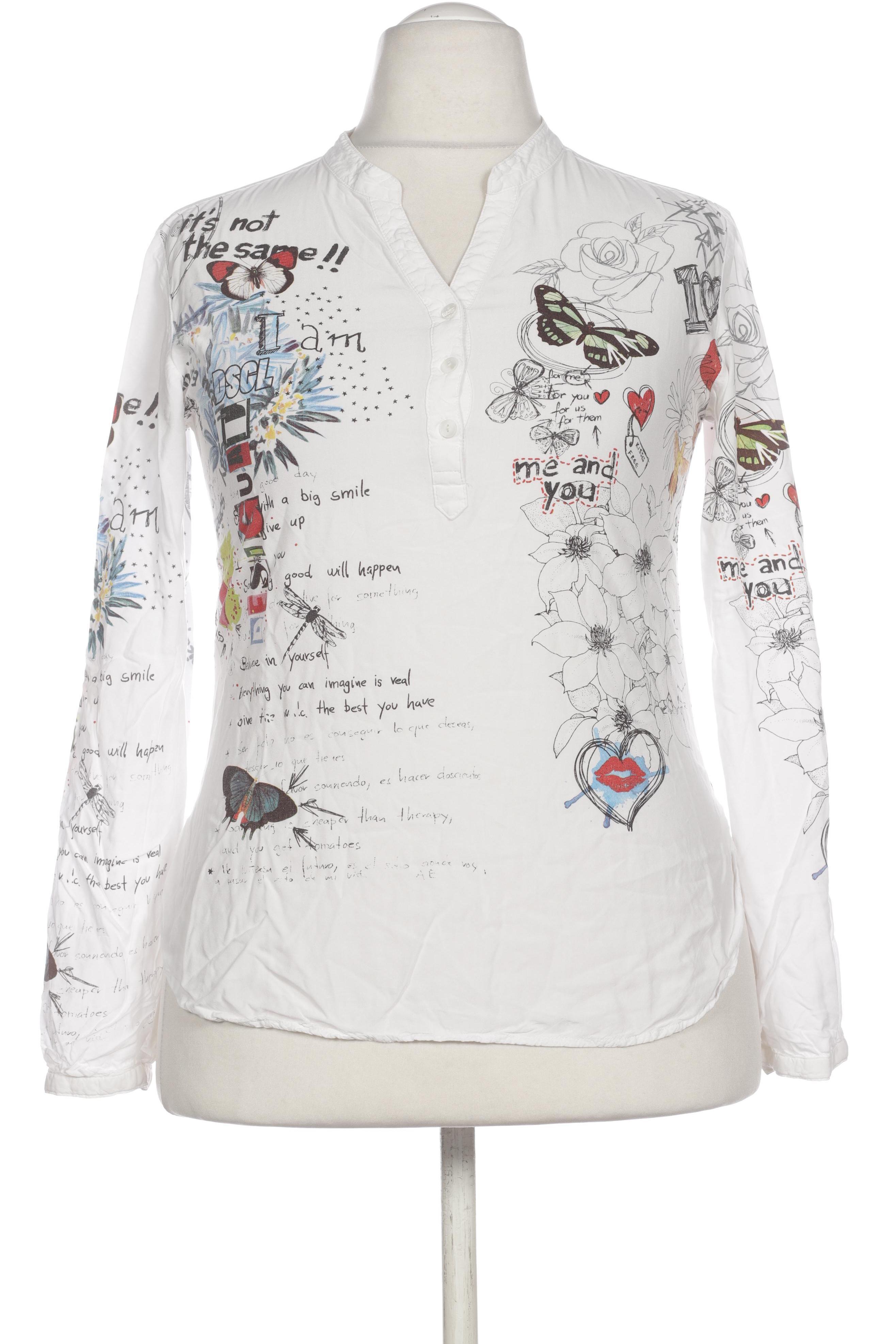 

Desigual Damen Bluse, weiß, Gr.