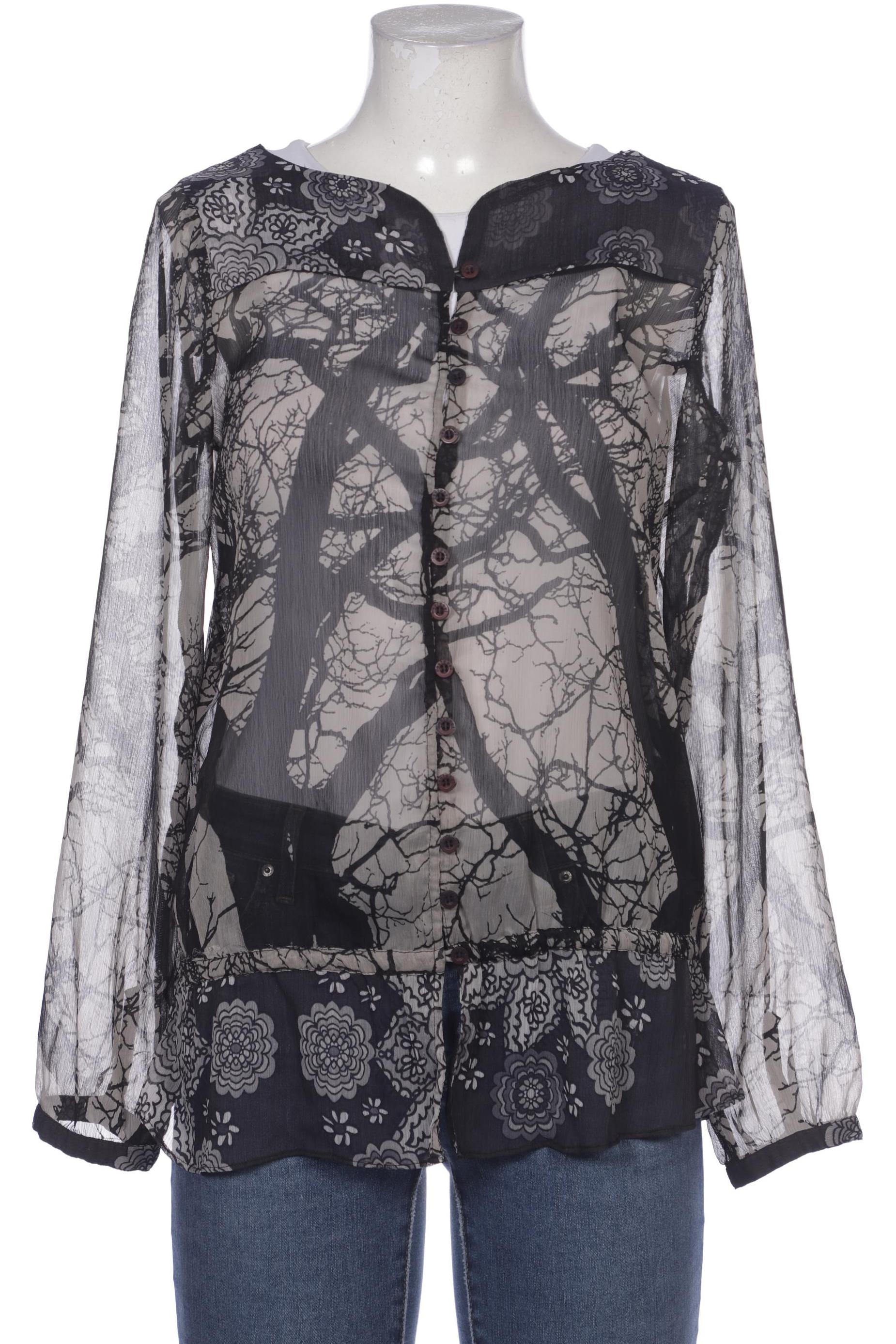 

Desigual Damen Bluse, grau, Gr. 38