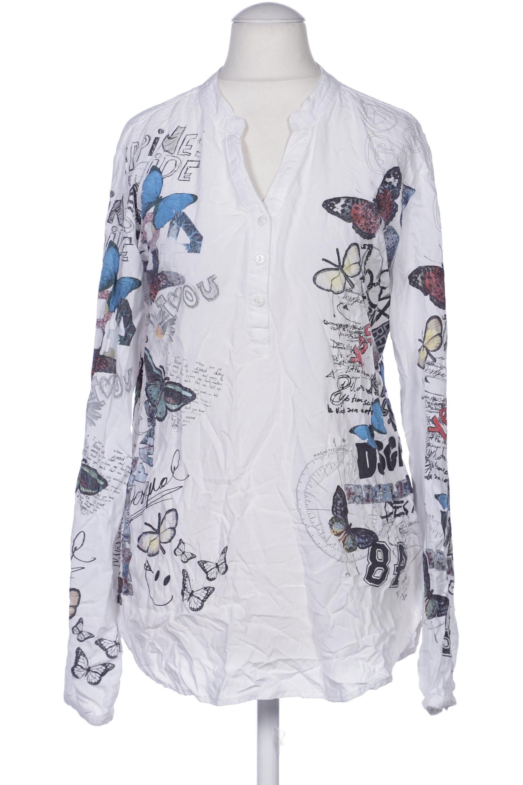 

Desigual Damen Bluse, weiß, Gr. 36
