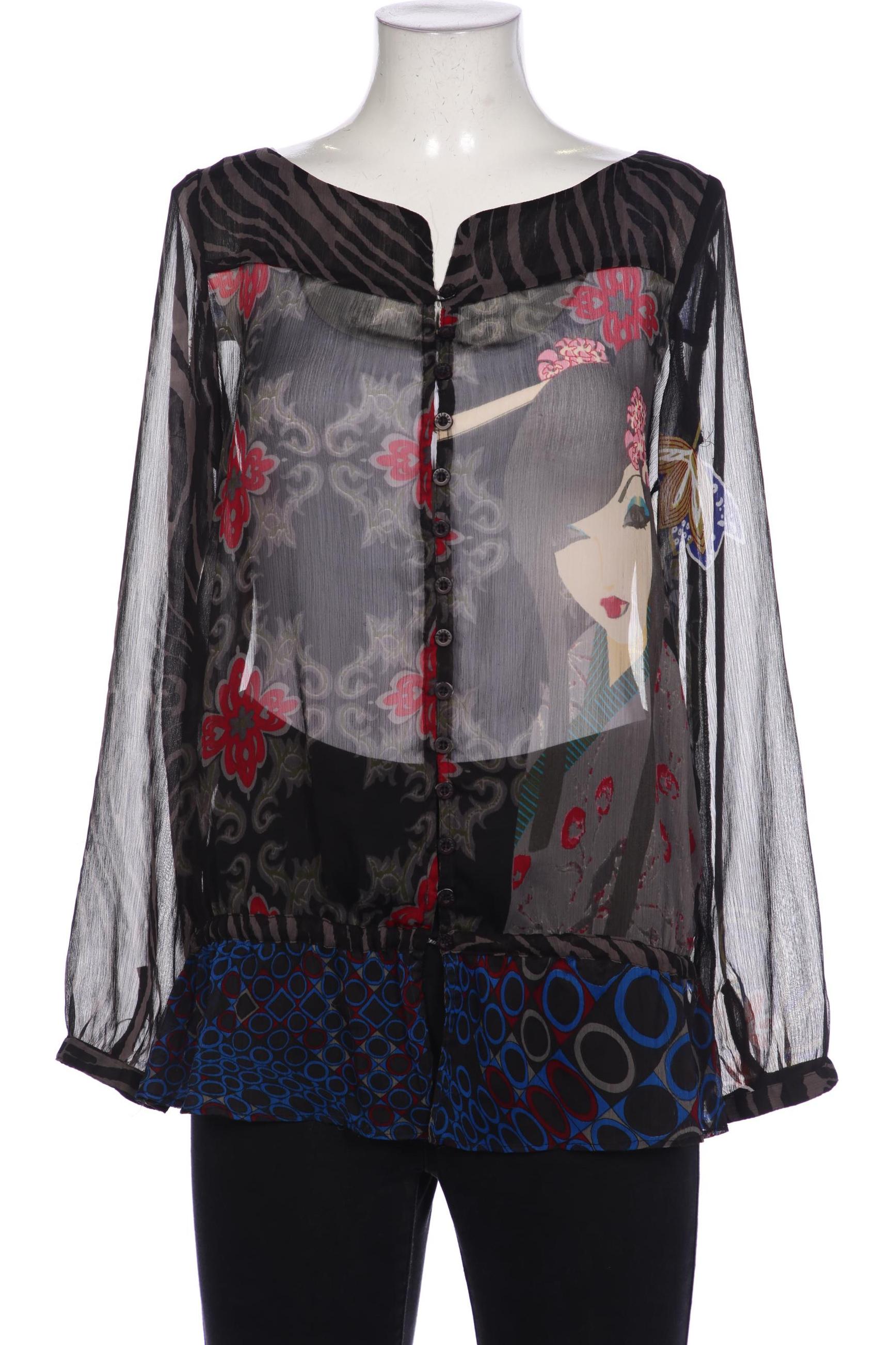 

Desigual Damen Bluse, schwarz, Gr. 40