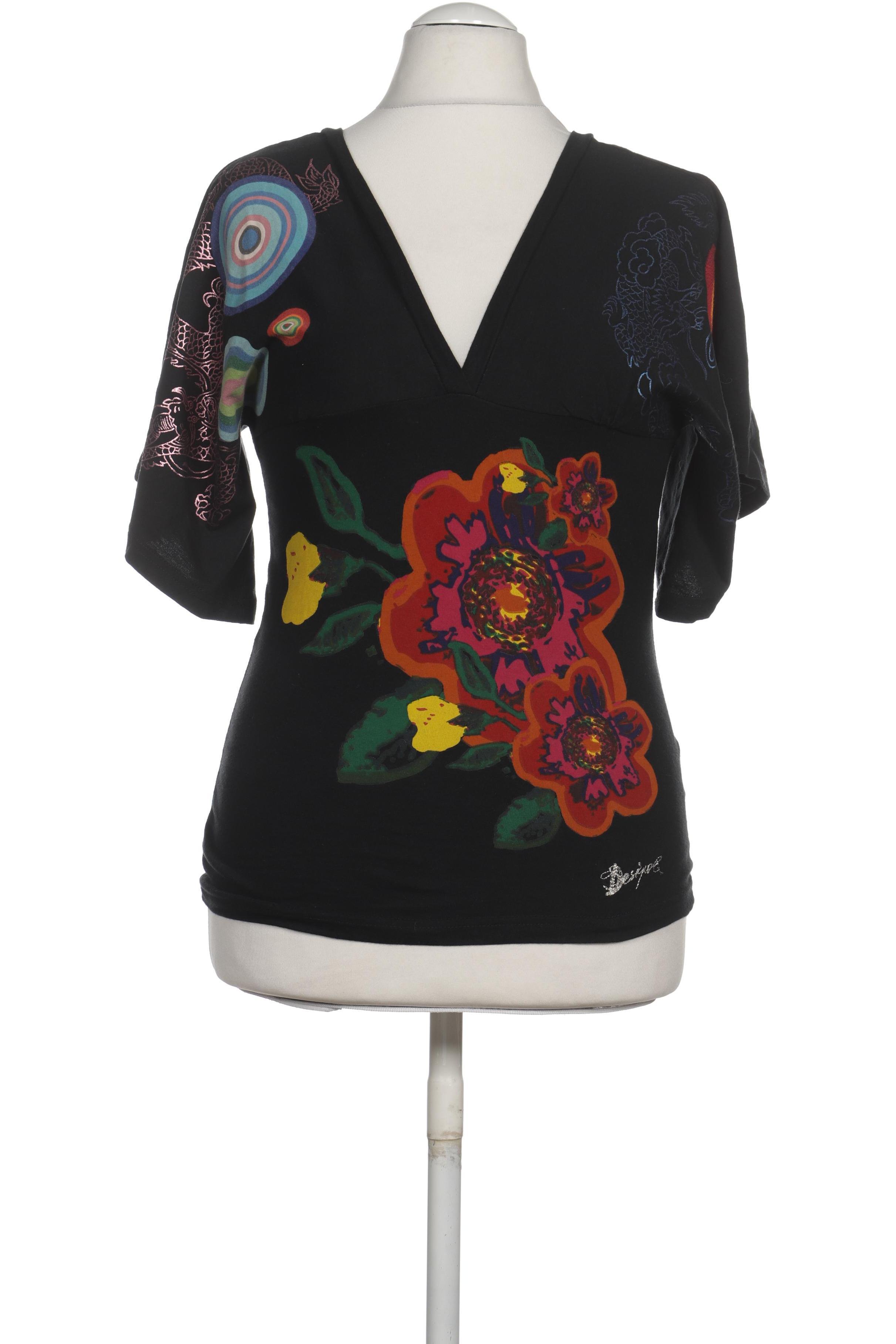 

Desigual Damen Bluse, schwarz, Gr.