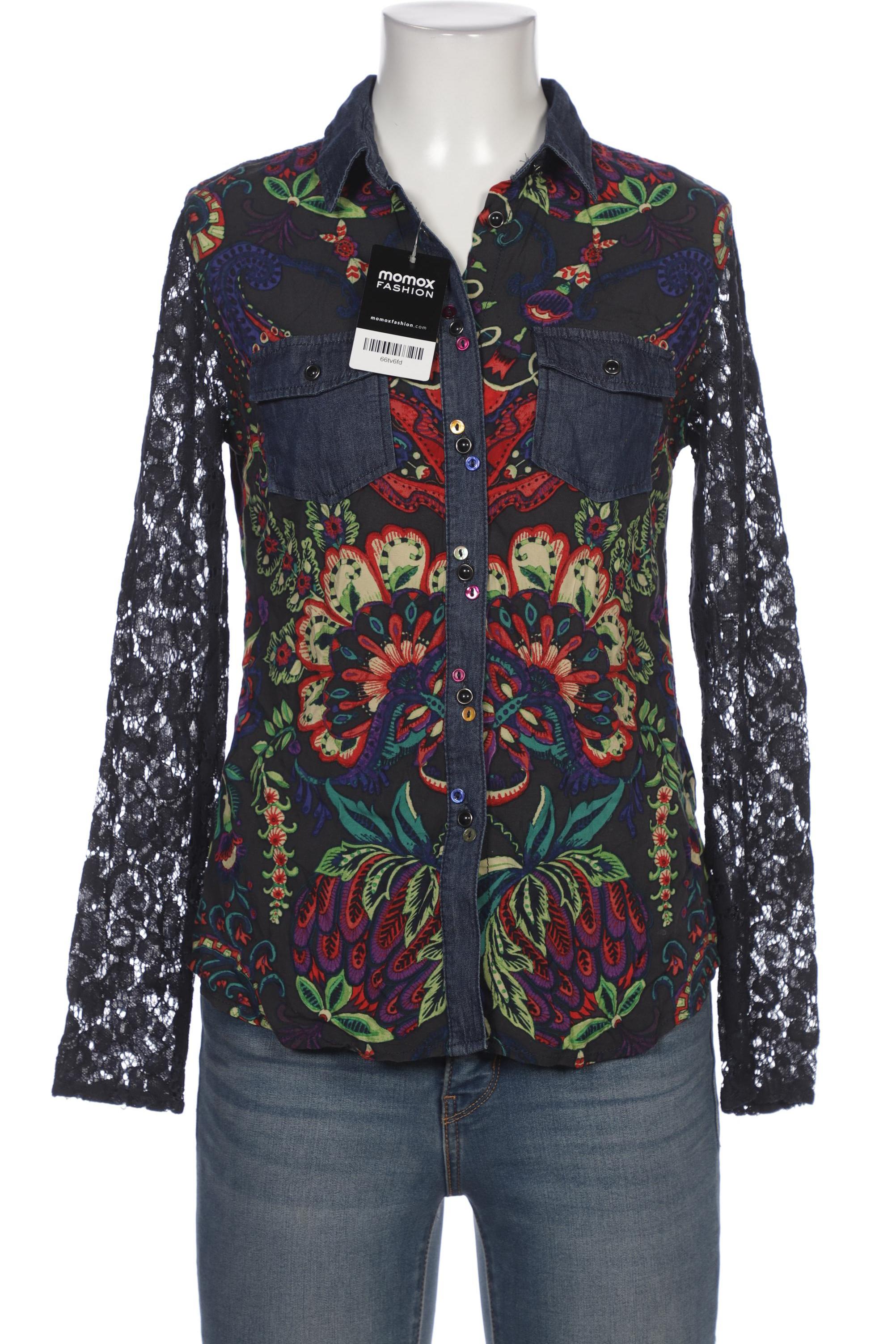 

Desigual Damen Bluse, marineblau