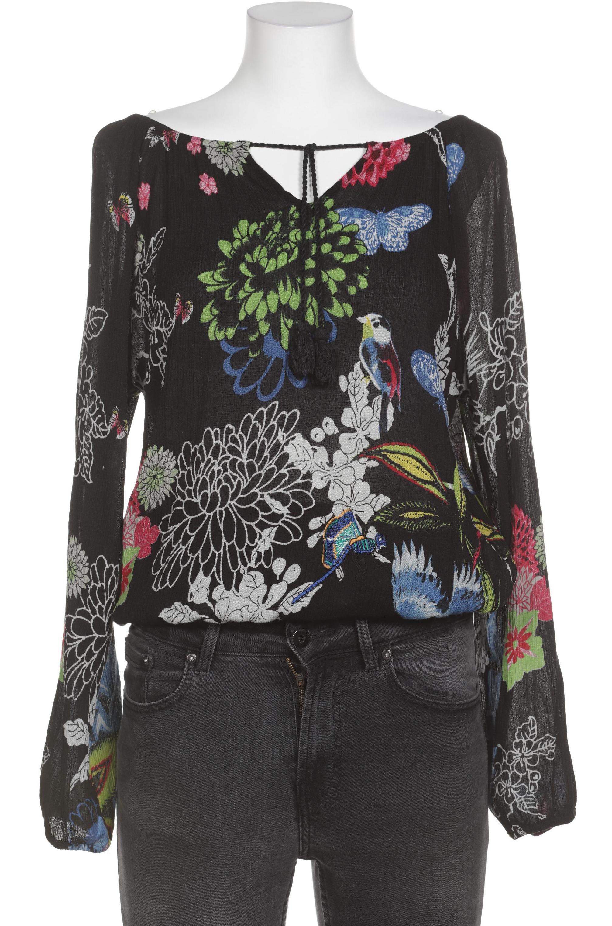 

Desigual Damen Bluse, schwarz, Gr.