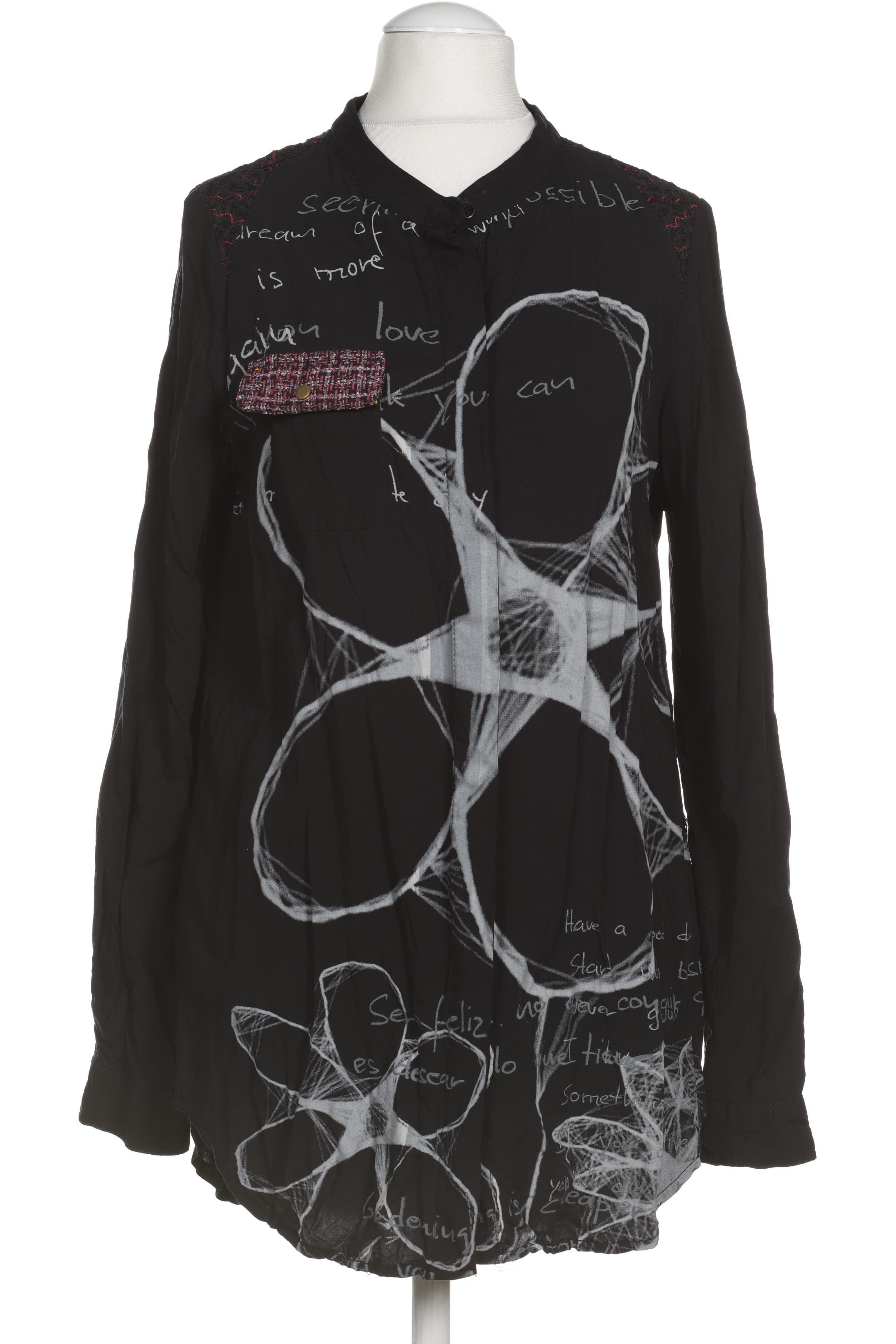 

Desigual Damen Bluse, schwarz, Gr.