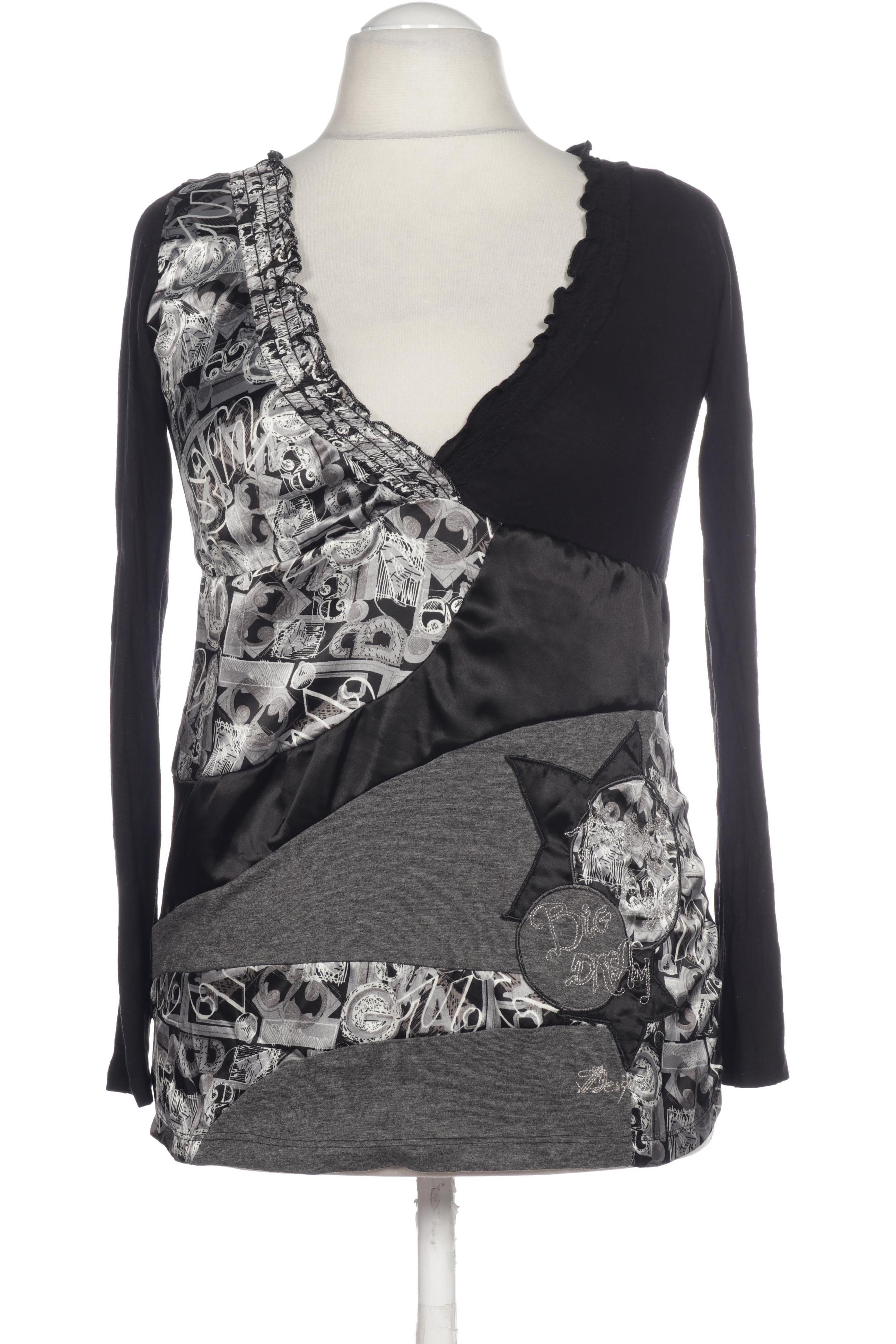 

Desigual Damen Bluse, schwarz, Gr.
