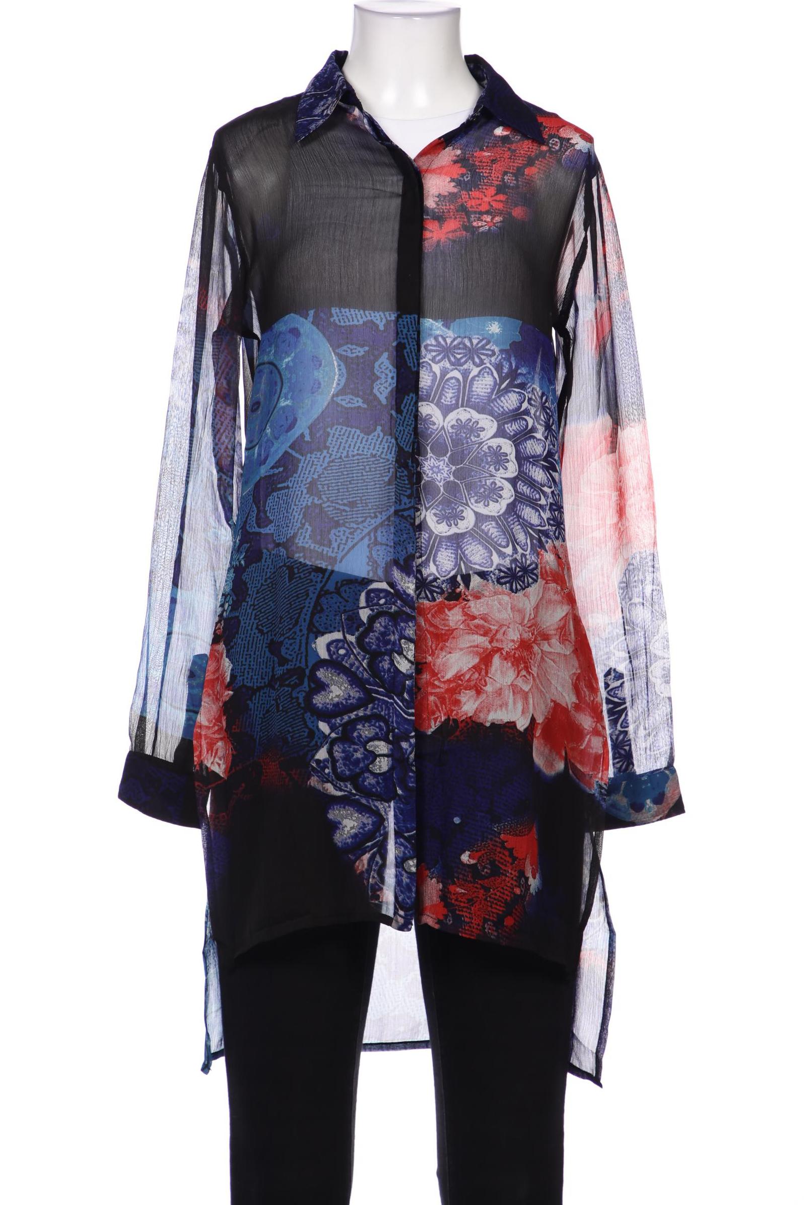 

Desigual Damen Bluse, marineblau, Gr. 38