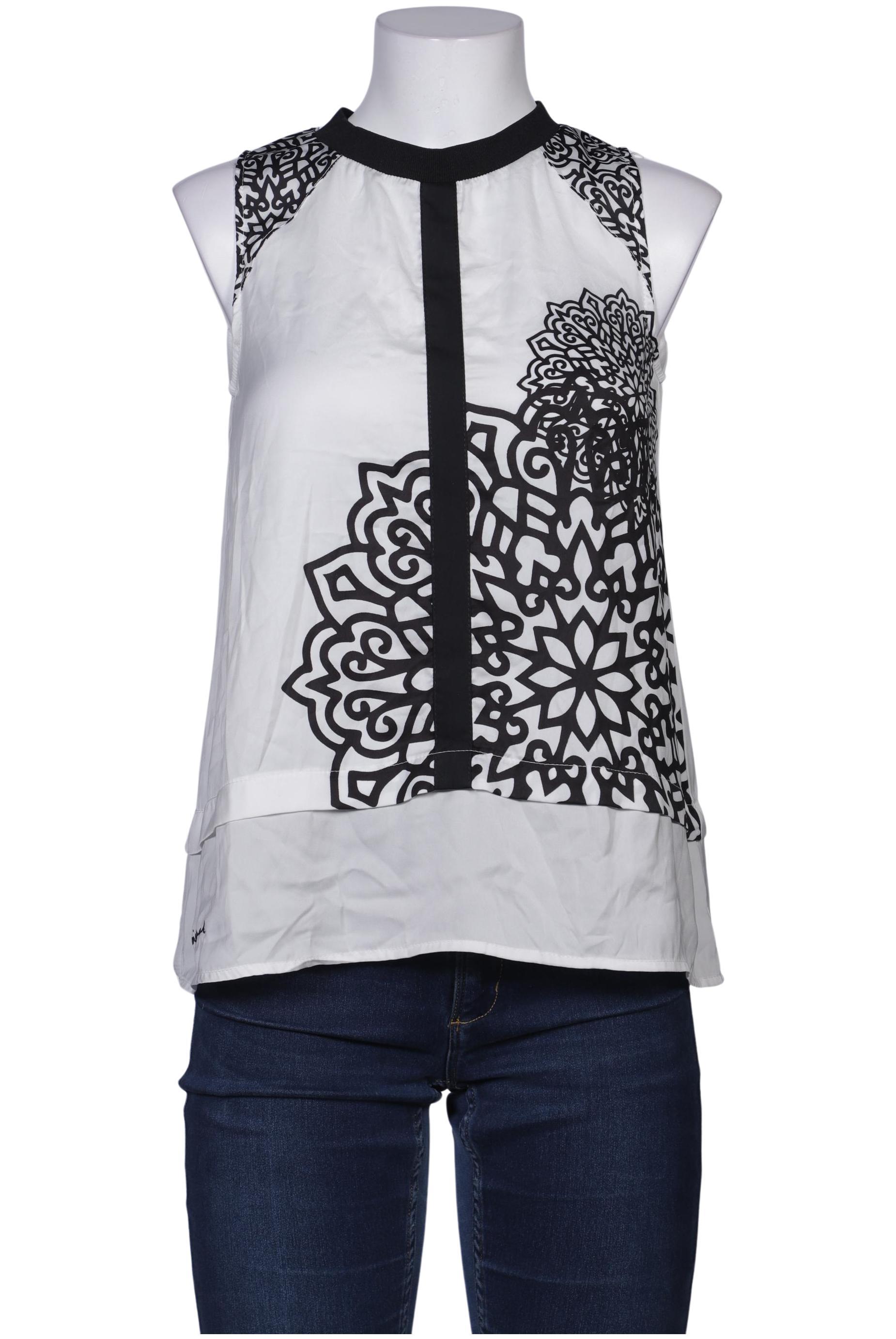 

Desigual Damen Bluse, weiß, Gr. 36