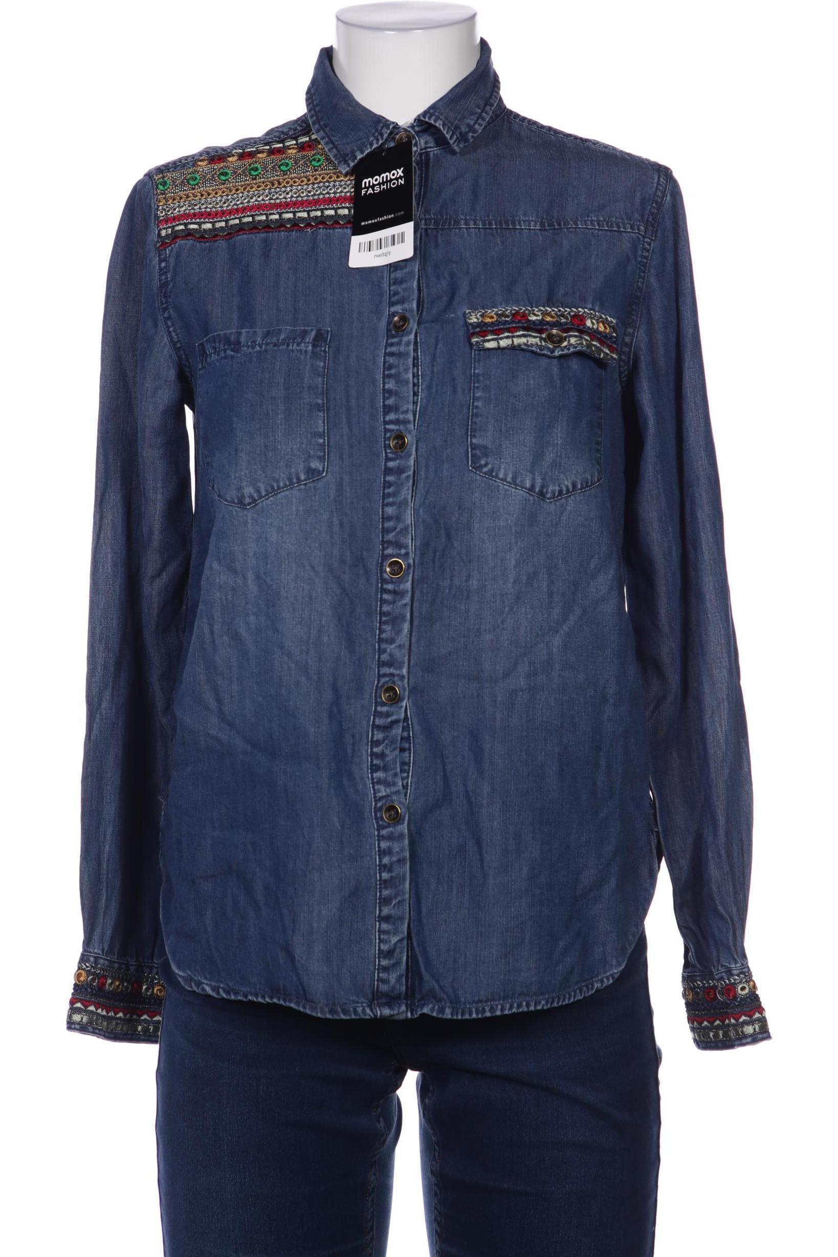 

Desigual Damen Bluse, marineblau