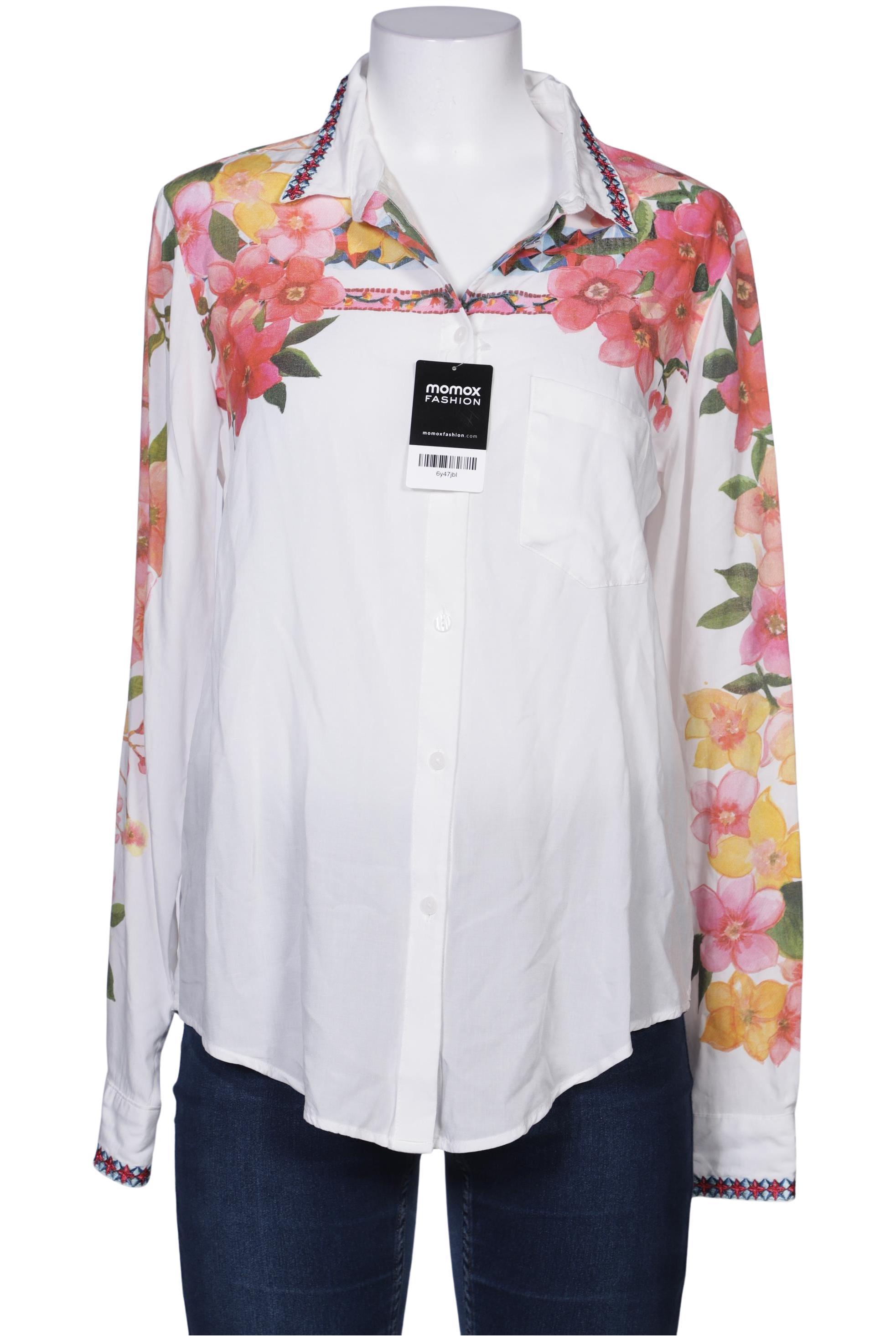 

Desigual Damen Bluse, weiß, Gr. 42