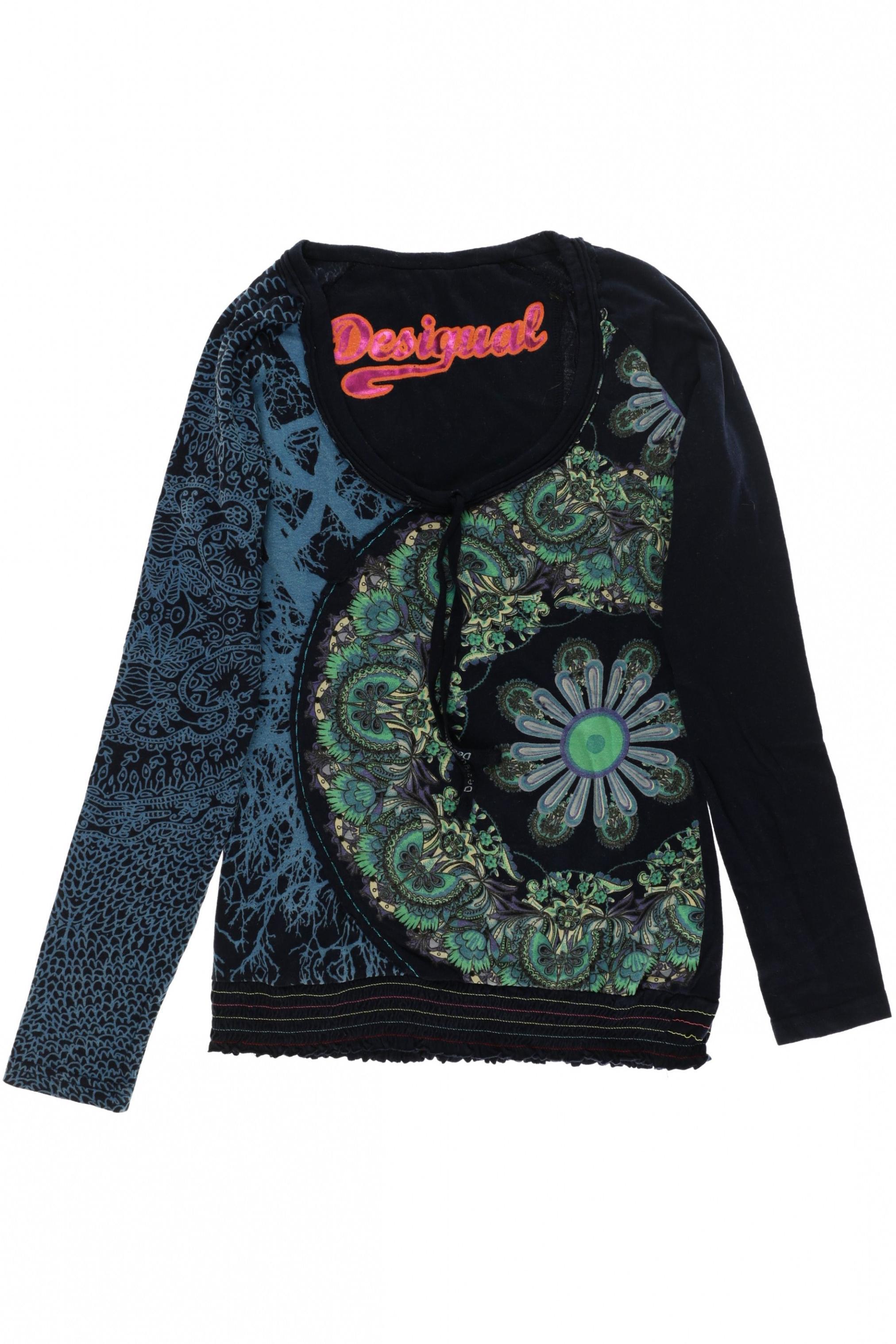 

Desigual Damen Bluse, blau, Gr.