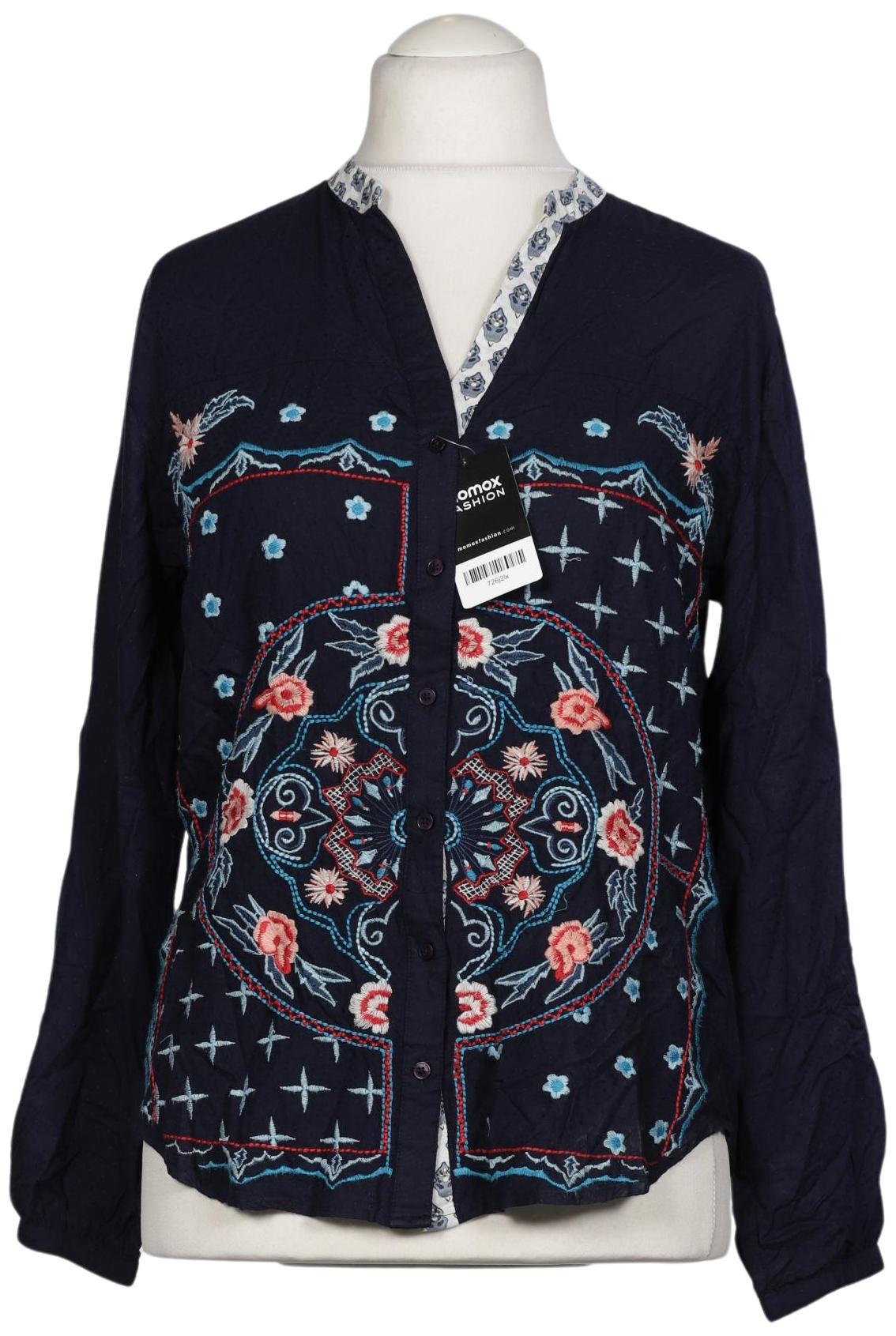 

Desigual Damen Bluse, marineblau, Gr. 44