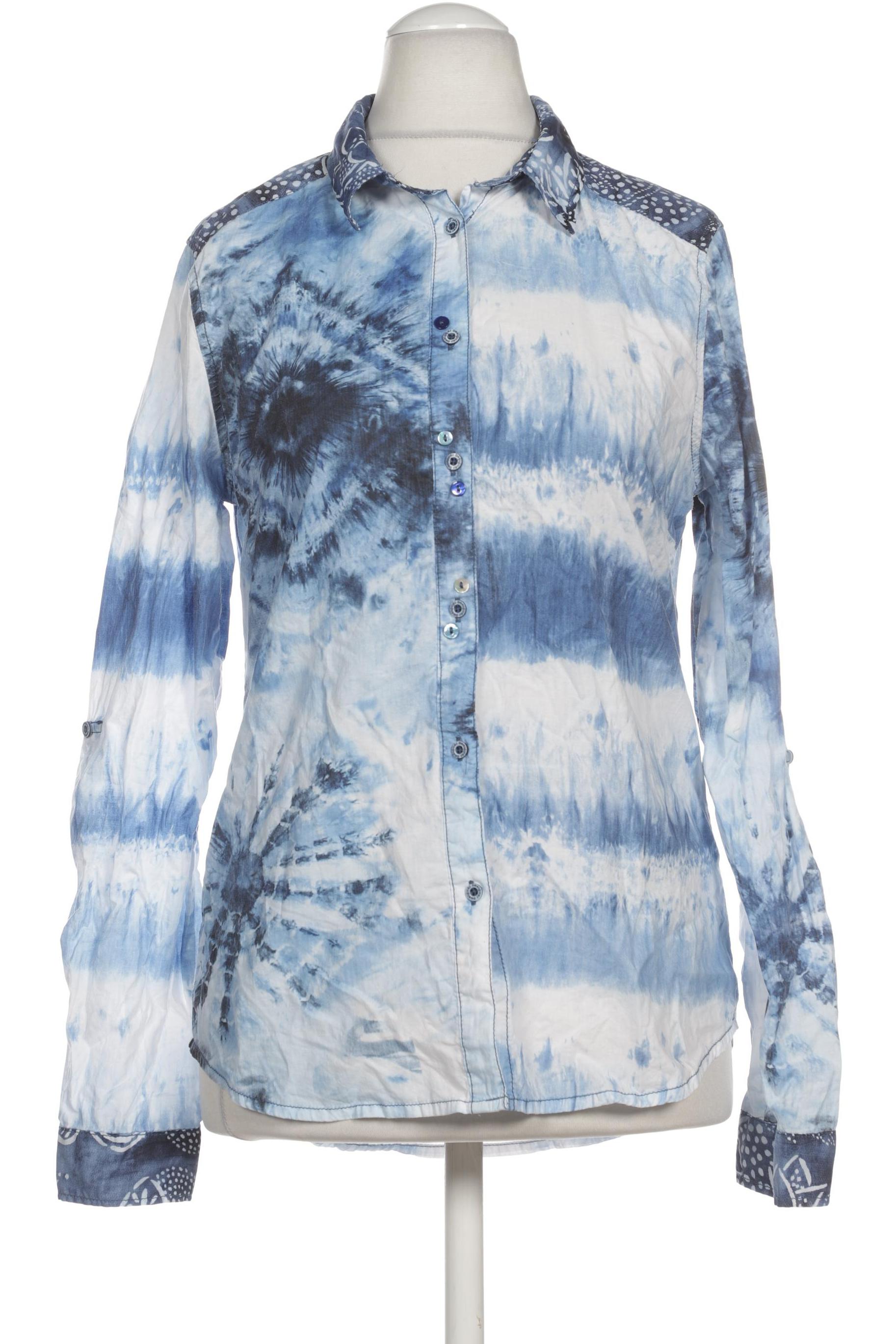

Desigual Damen Bluse, blau, Gr. 38