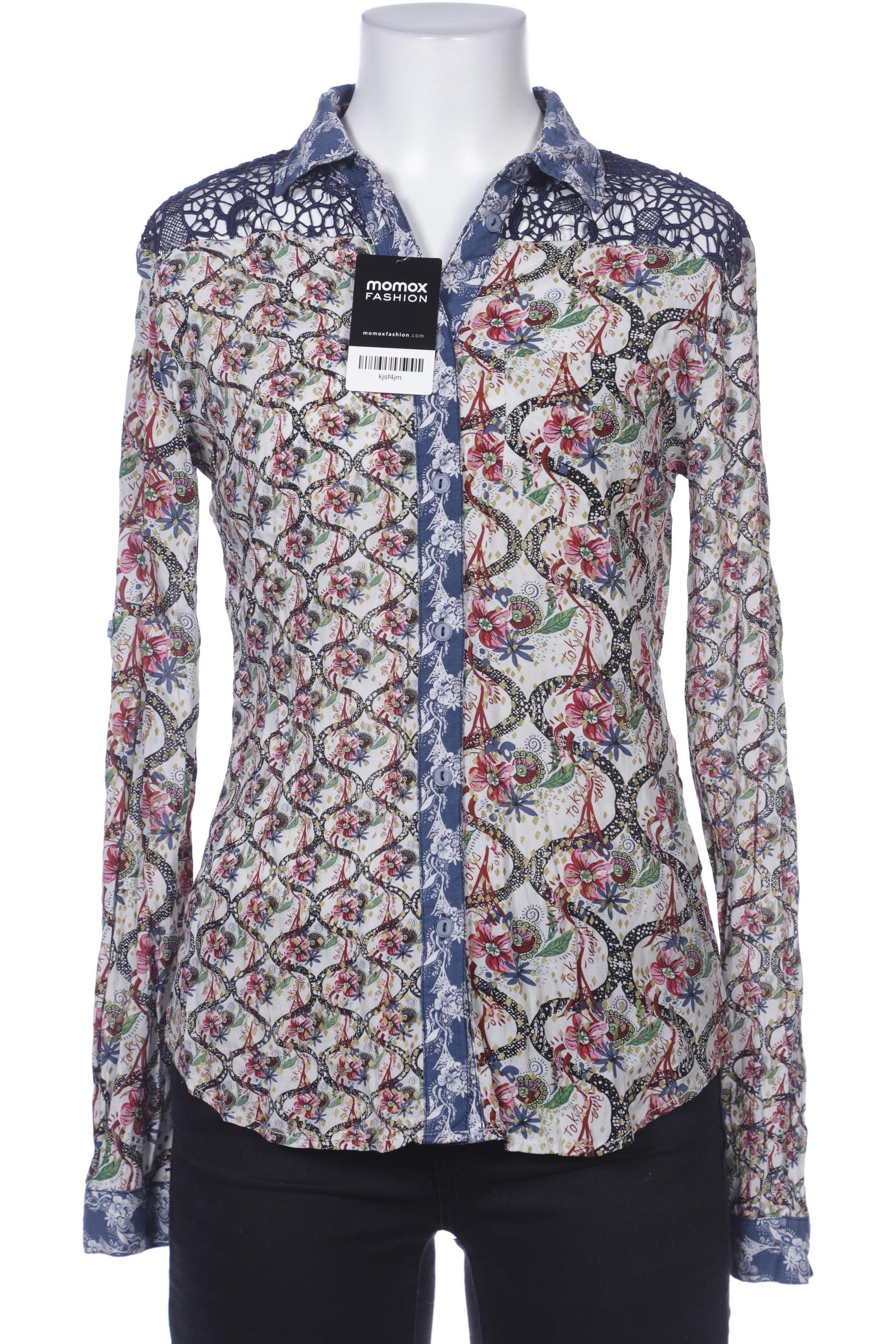 

Desigual Damen Bluse, blau, Gr. 36