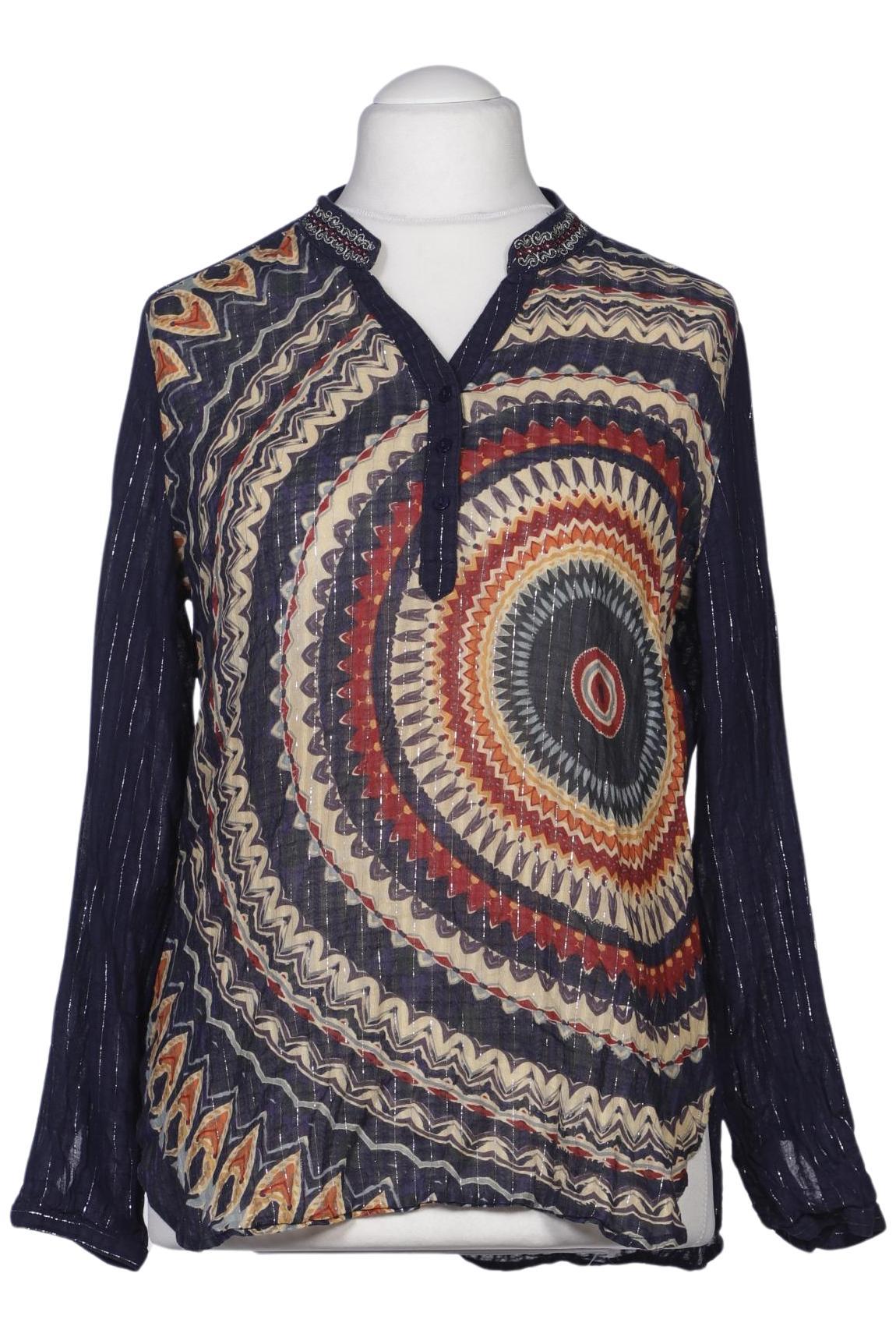 

Desigual Damen Bluse, marineblau, Gr. 46