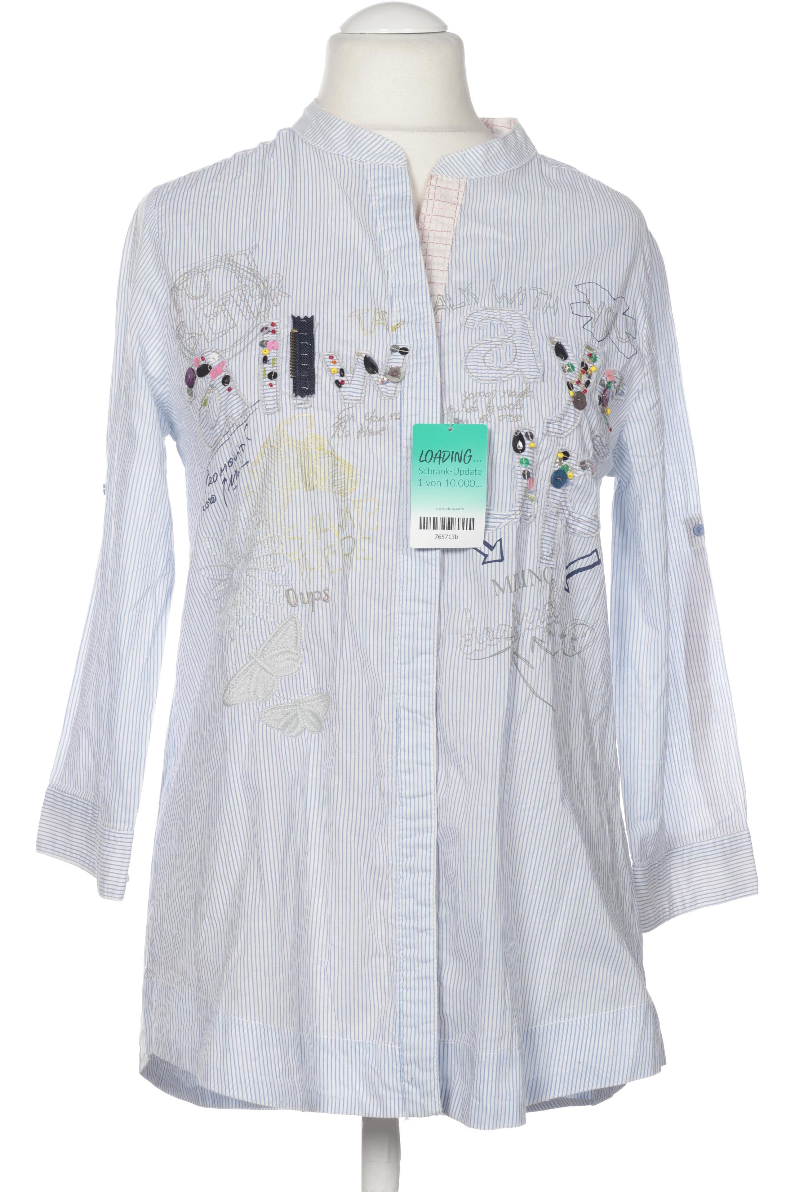 

Desigual Damen Bluse, blau, Gr.