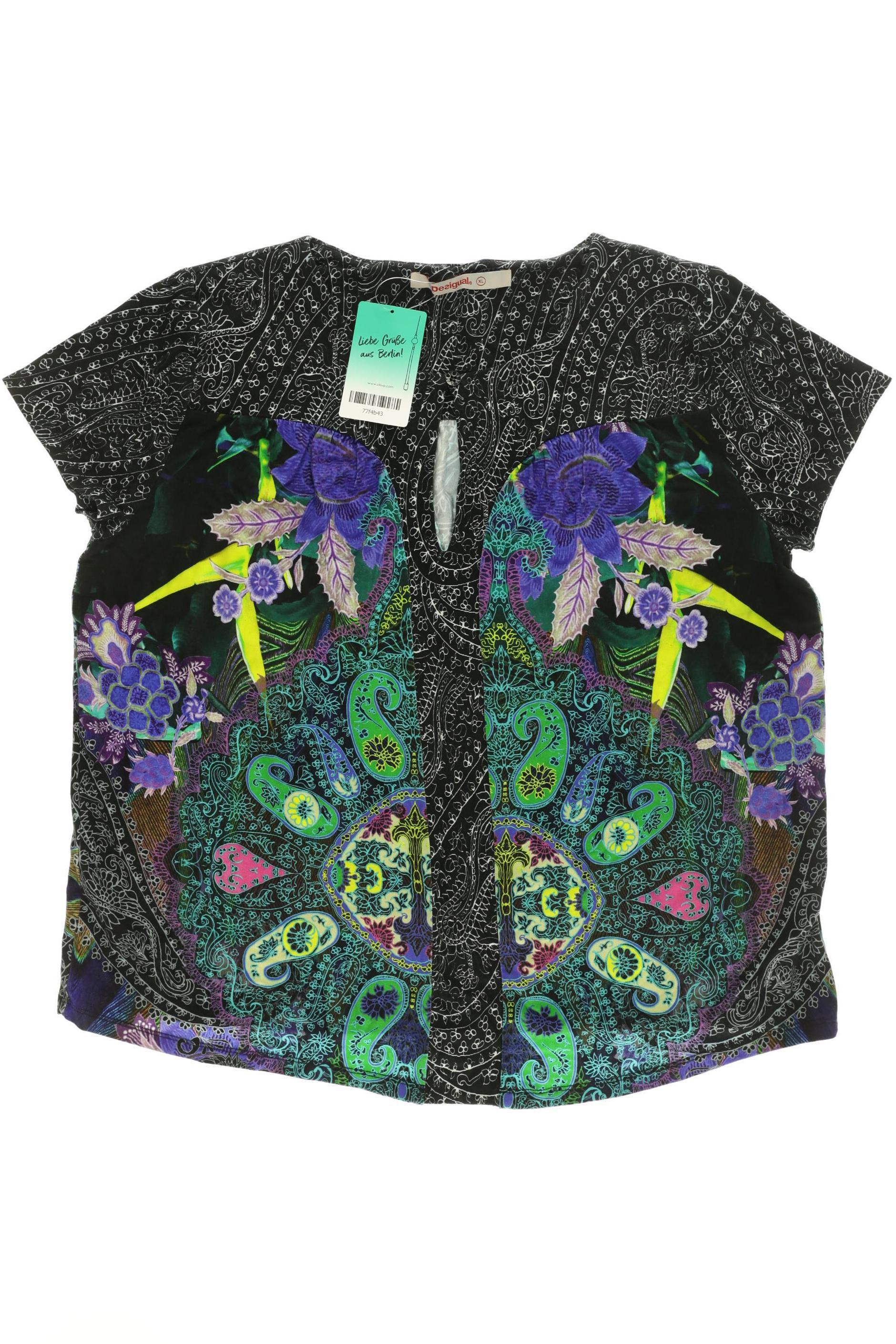 

Desigual Damen Bluse, schwarz, Gr.