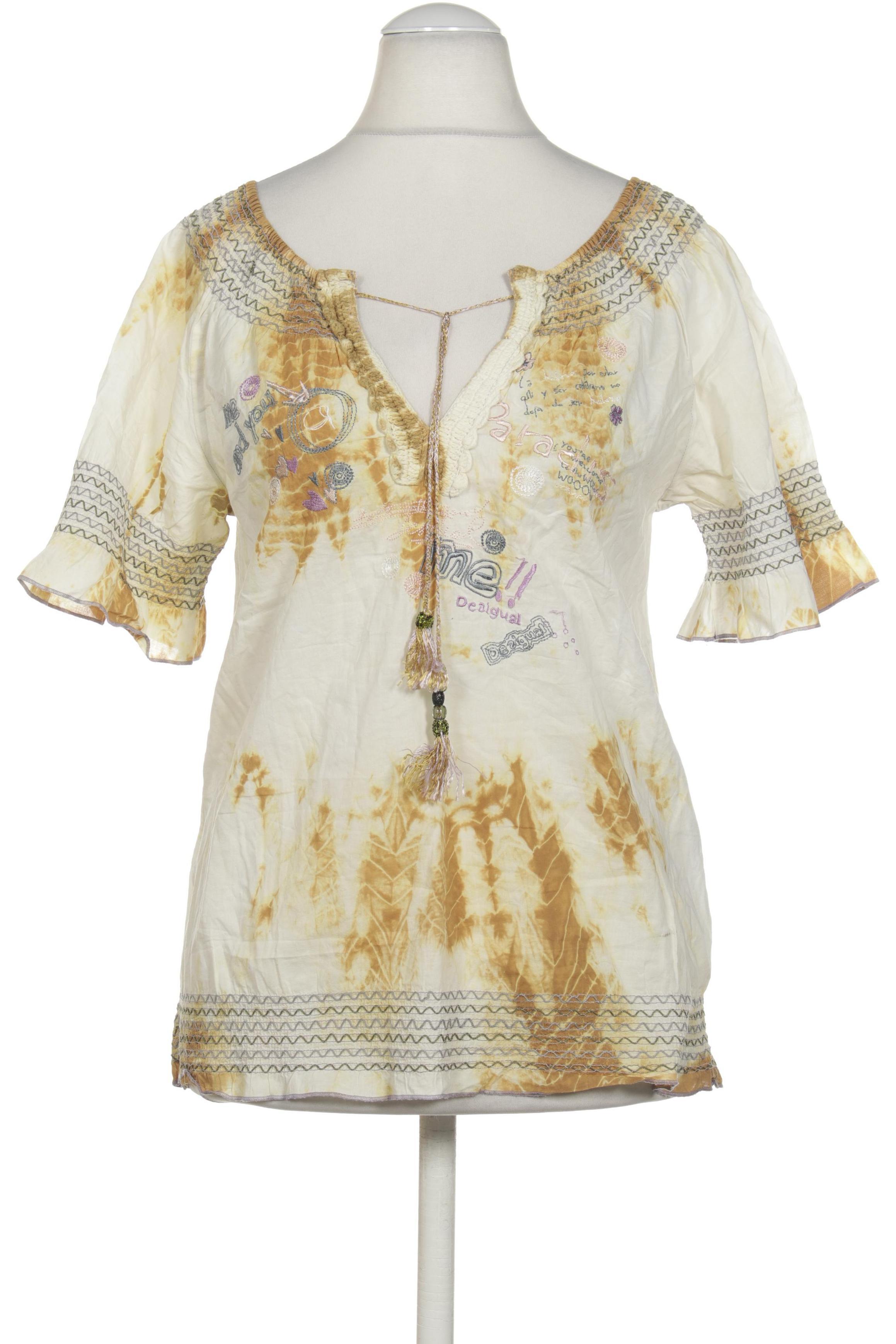 

Desigual Damen Bluse, gelb, Gr.