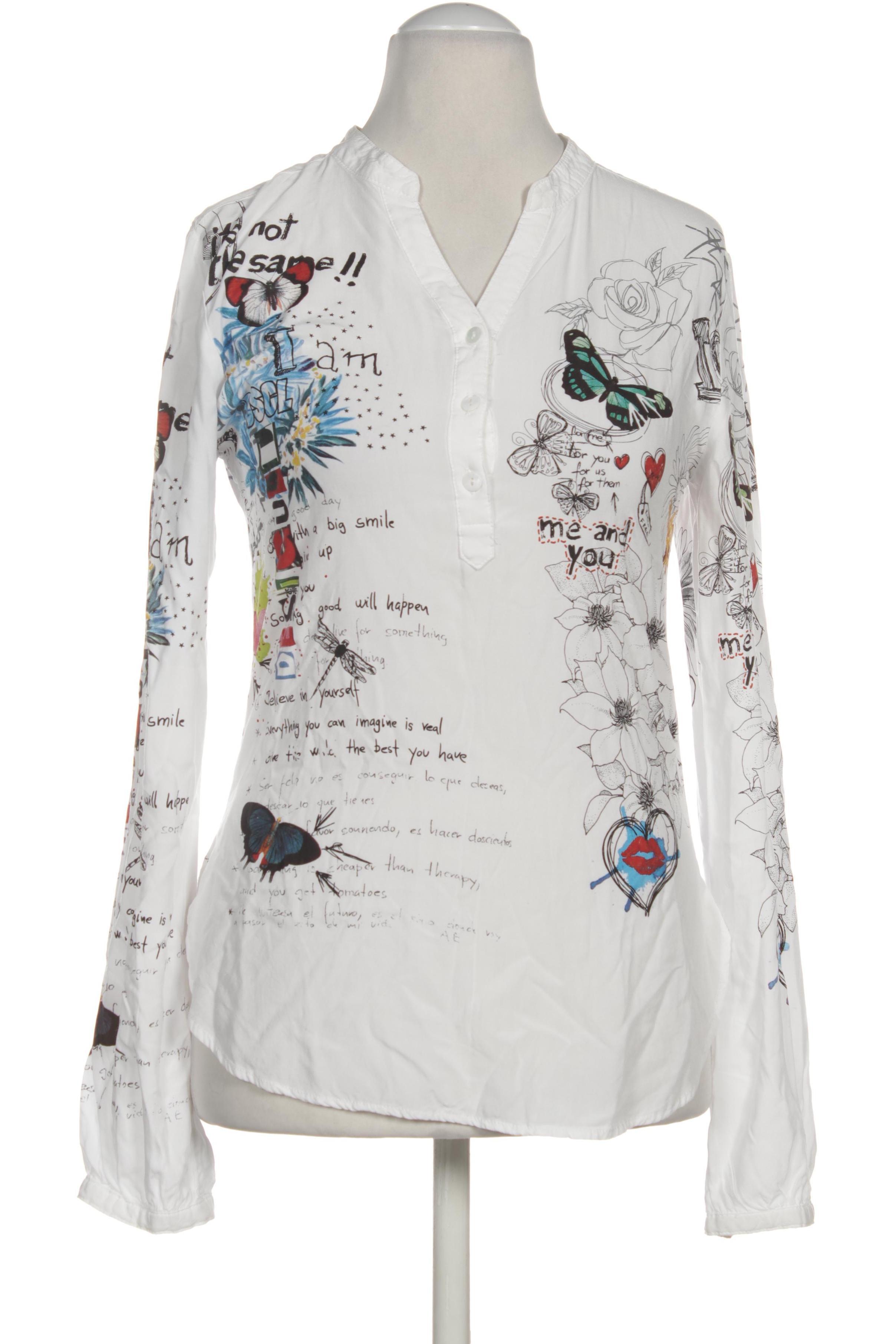 

Desigual Damen Bluse, weiß, Gr.