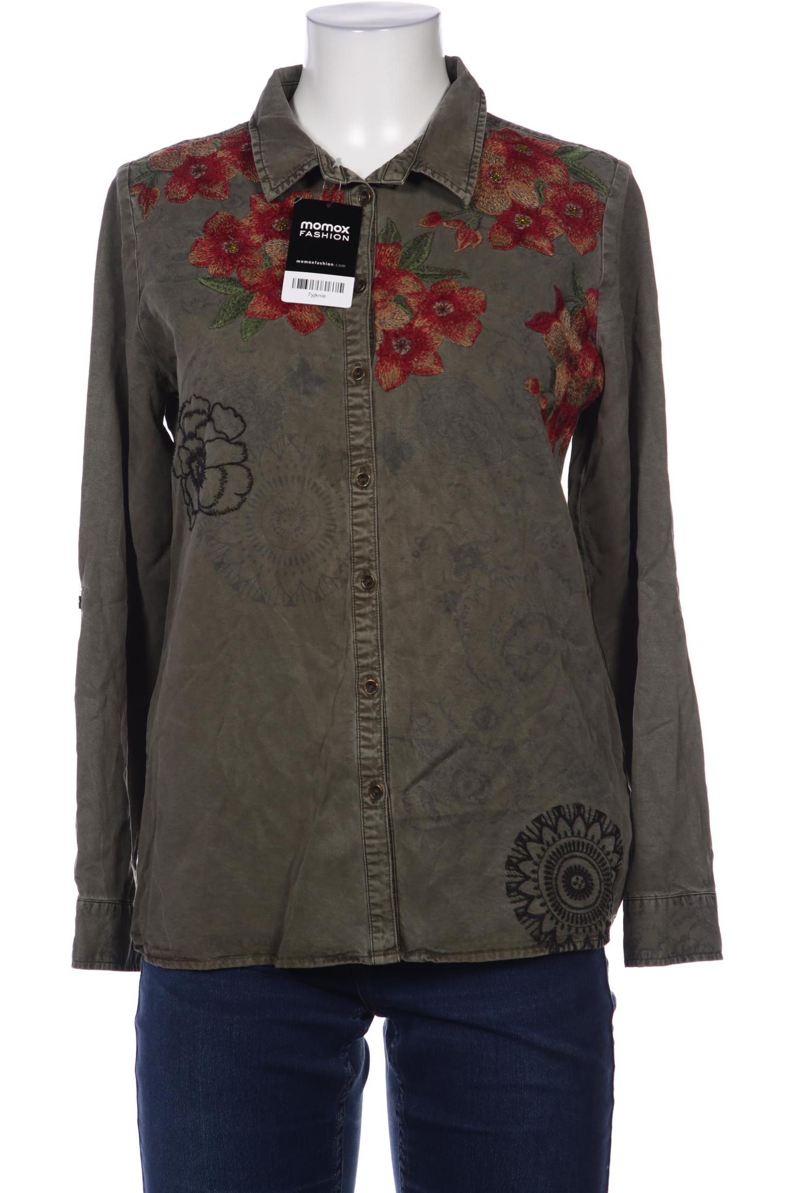 

Desigual Damen Bluse, grün, Gr. 42
