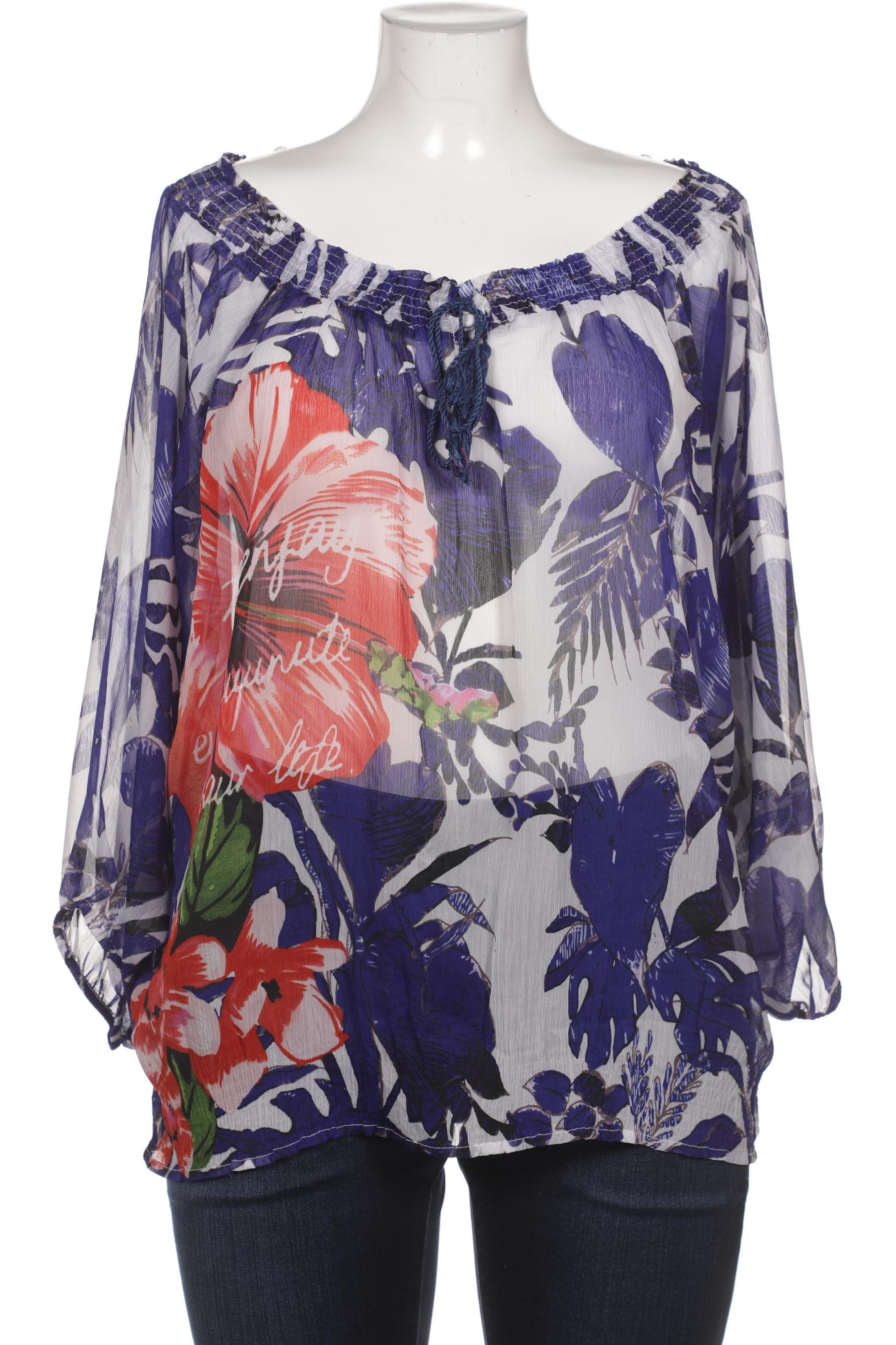 

Desigual Damen Bluse, marineblau, Gr. 46