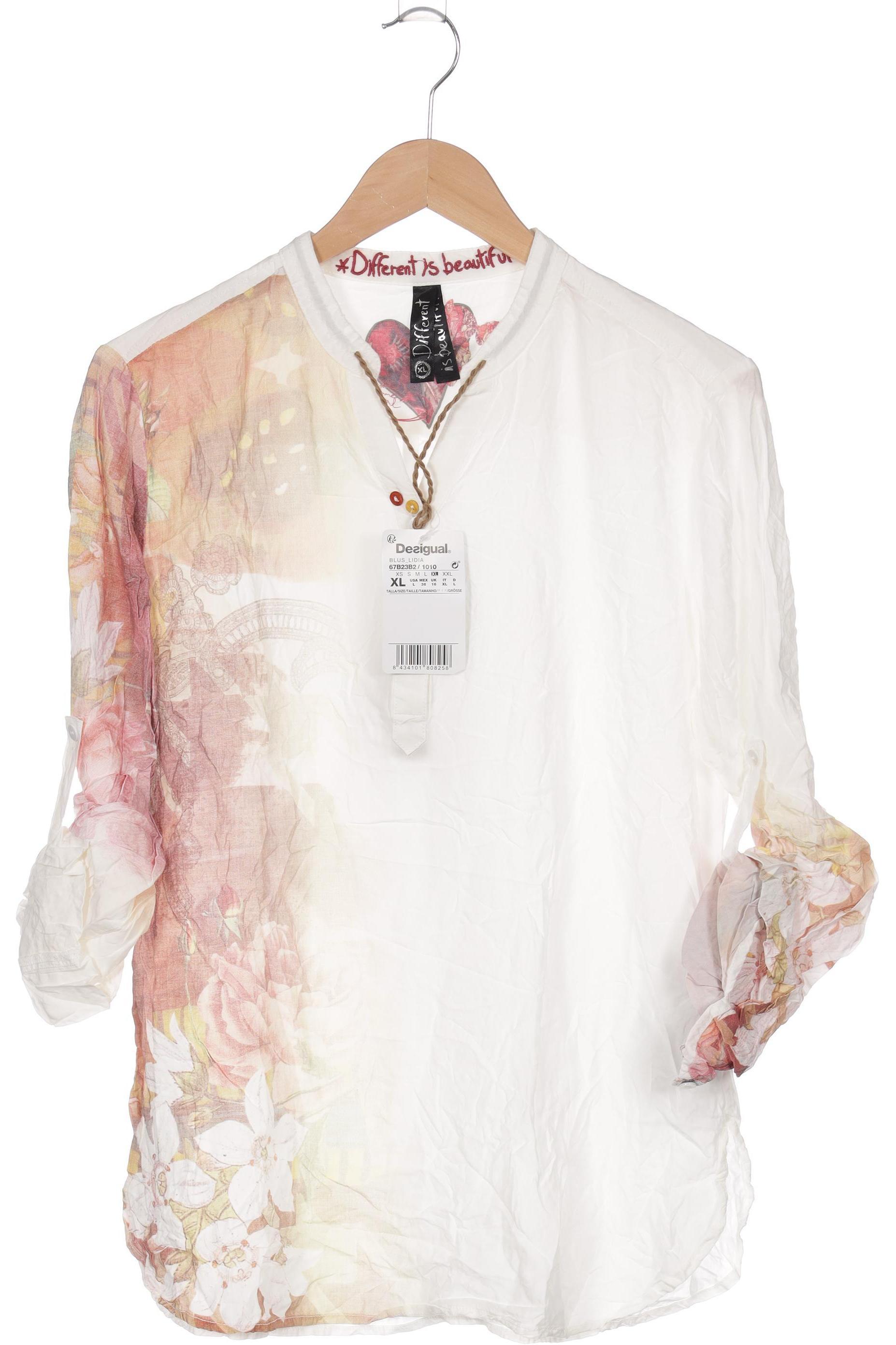 

Desigual Damen Bluse, weiß, Gr.