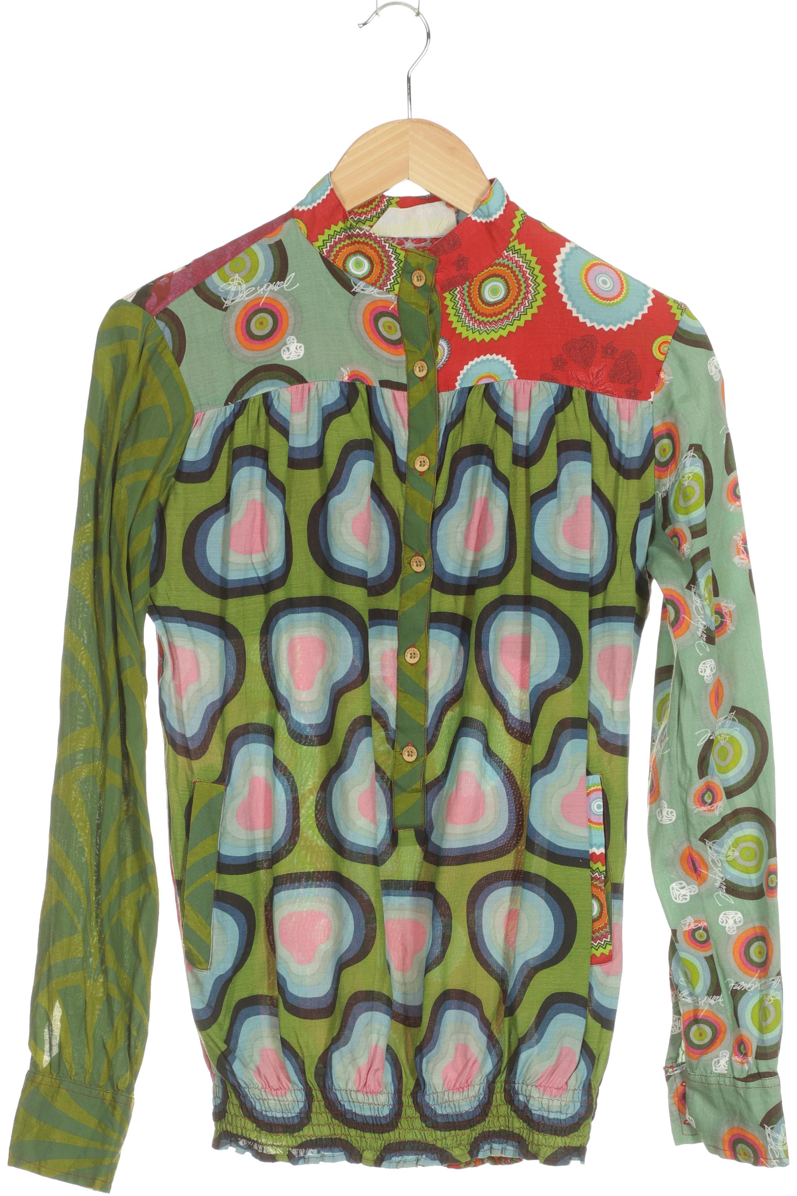 

Desigual Damen Bluse, grün, Gr.