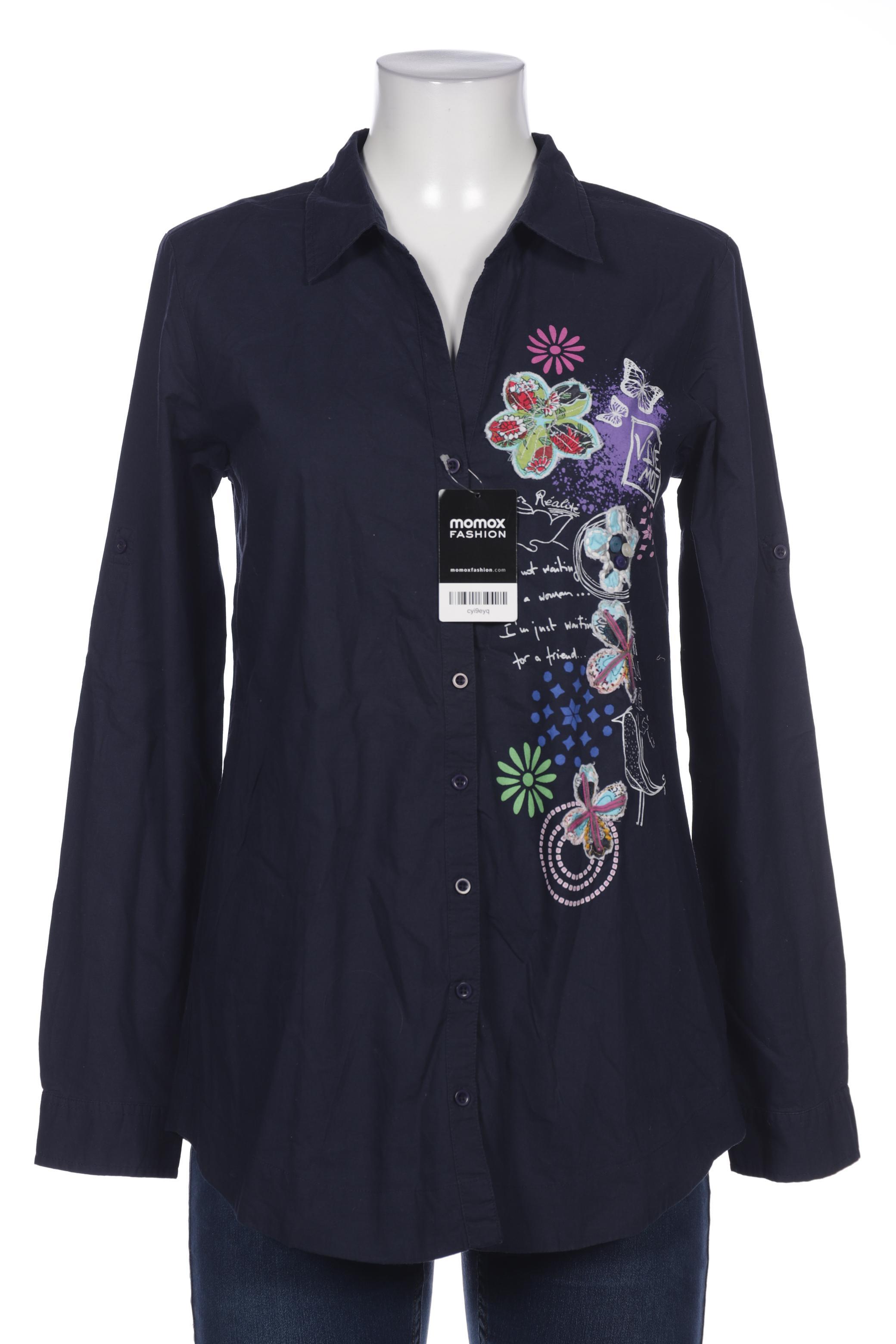 

Desigual Damen Bluse, marineblau