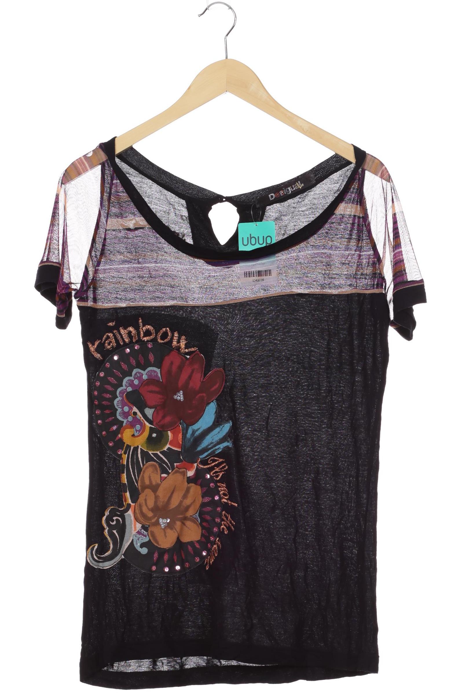 

Desigual Damen Bluse, schwarz, Gr. 42