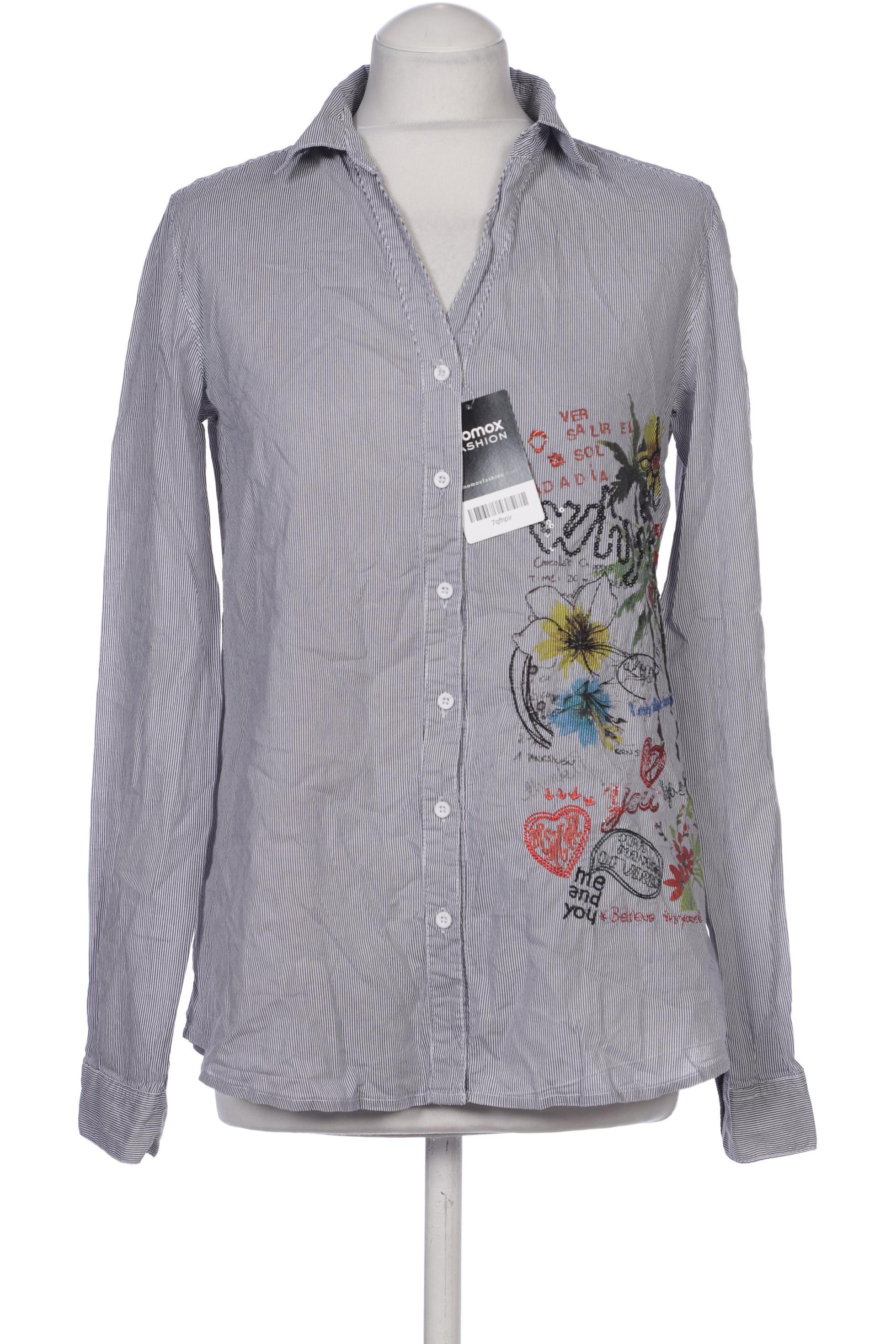 

Desigual Damen Bluse, grau, Gr. 38