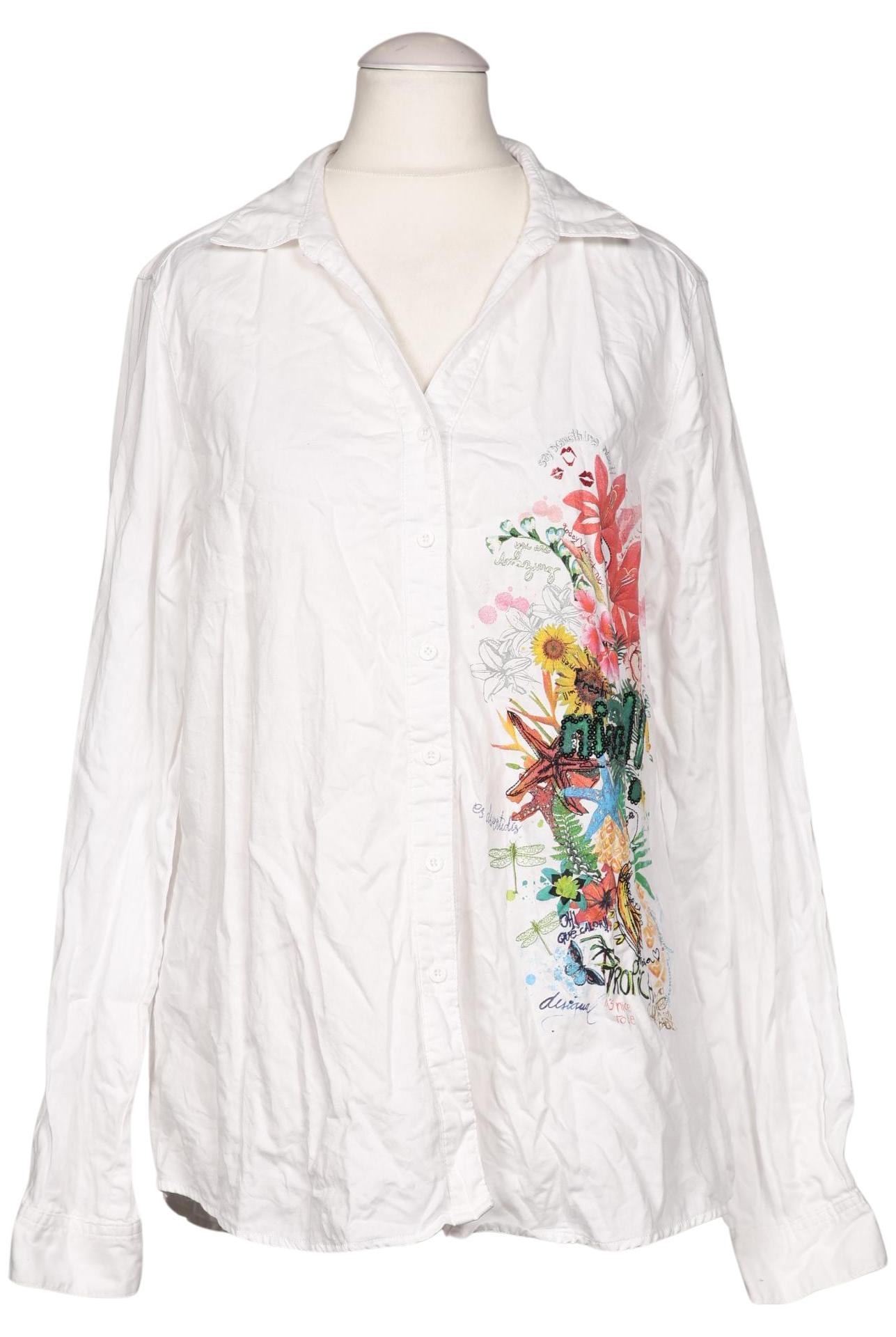 

Desigual Damen Bluse, weiß, Gr. 38