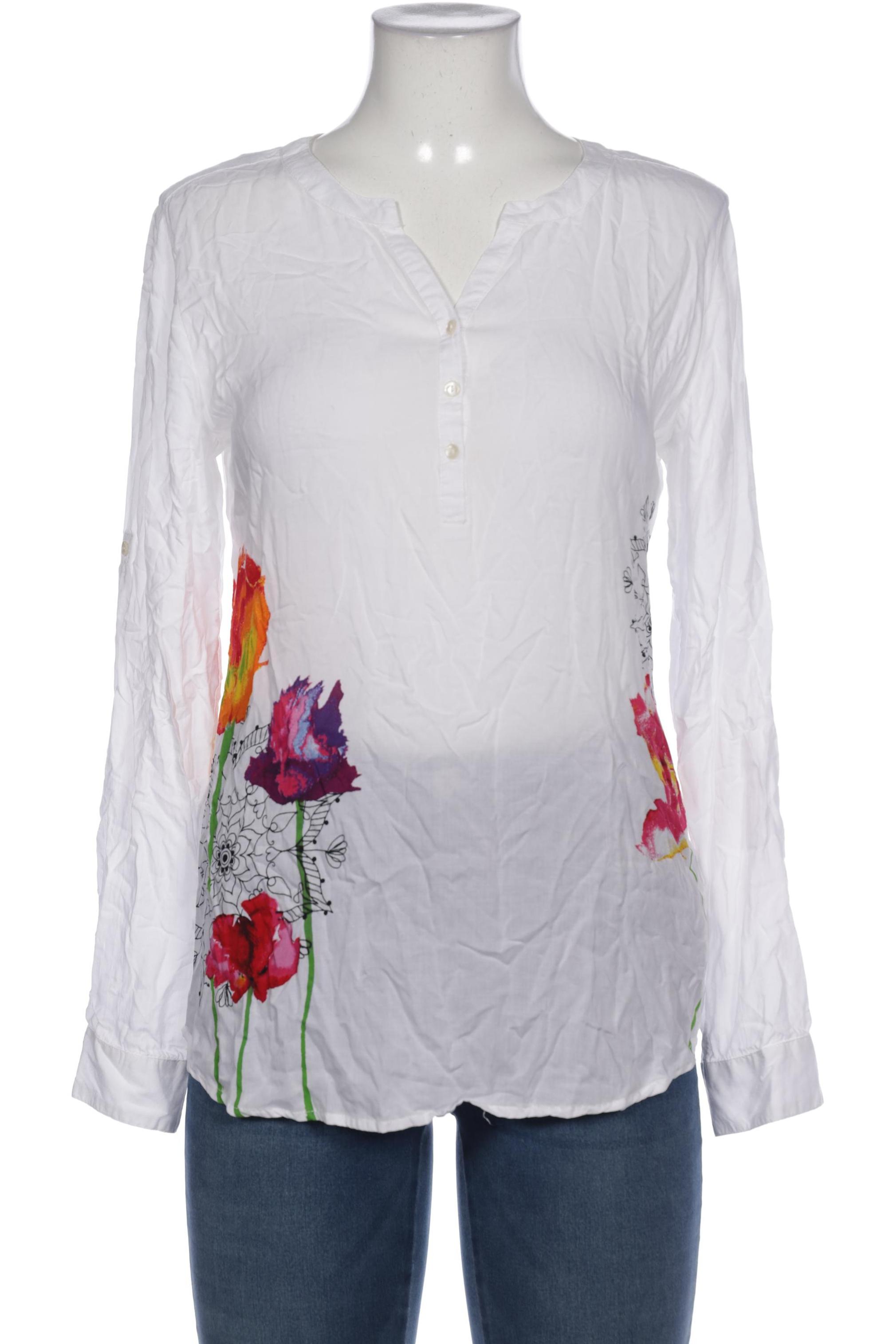 

Desigual Damen Bluse, weiß, Gr. 42