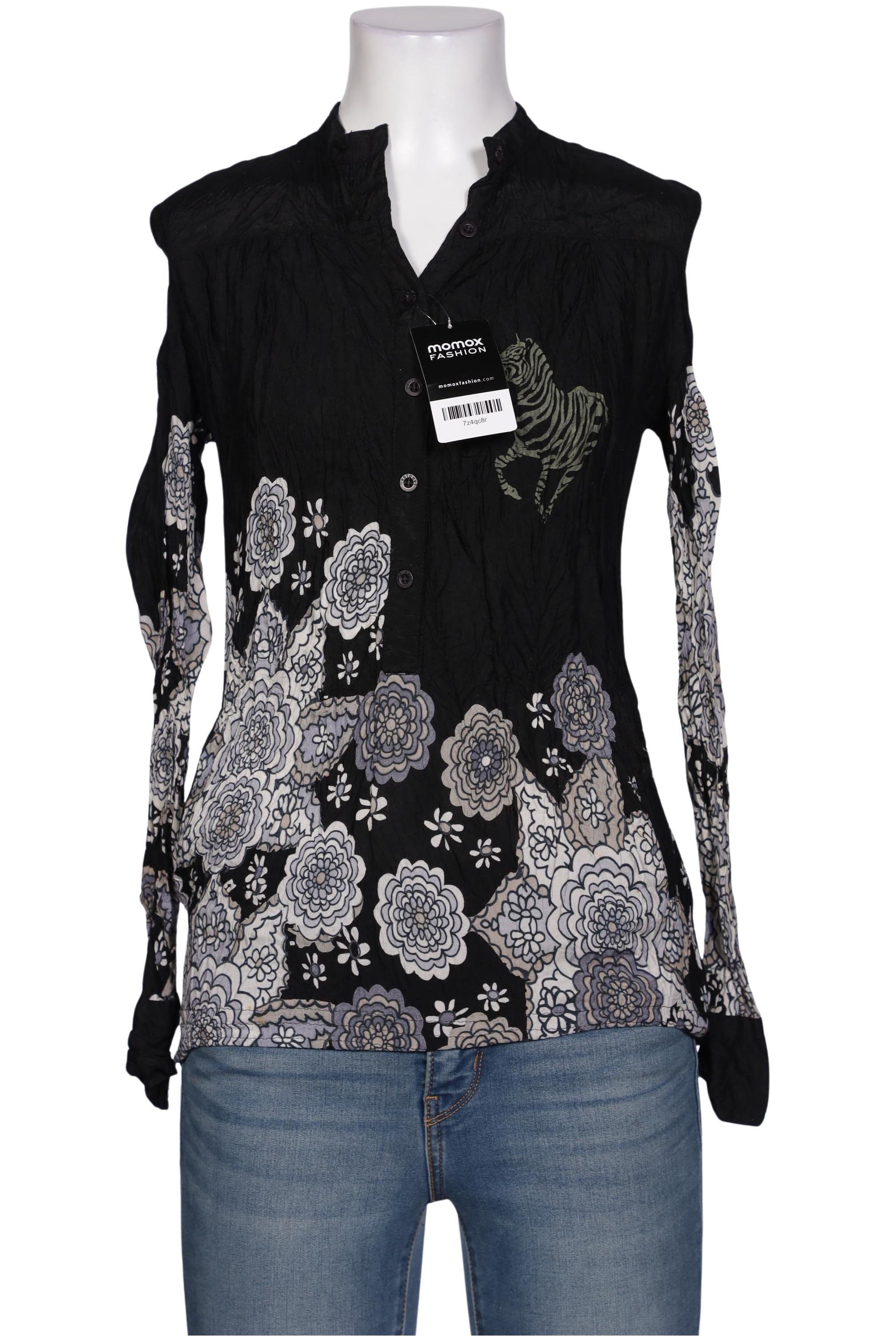 

Desigual Damen Bluse, schwarz, Gr. 38