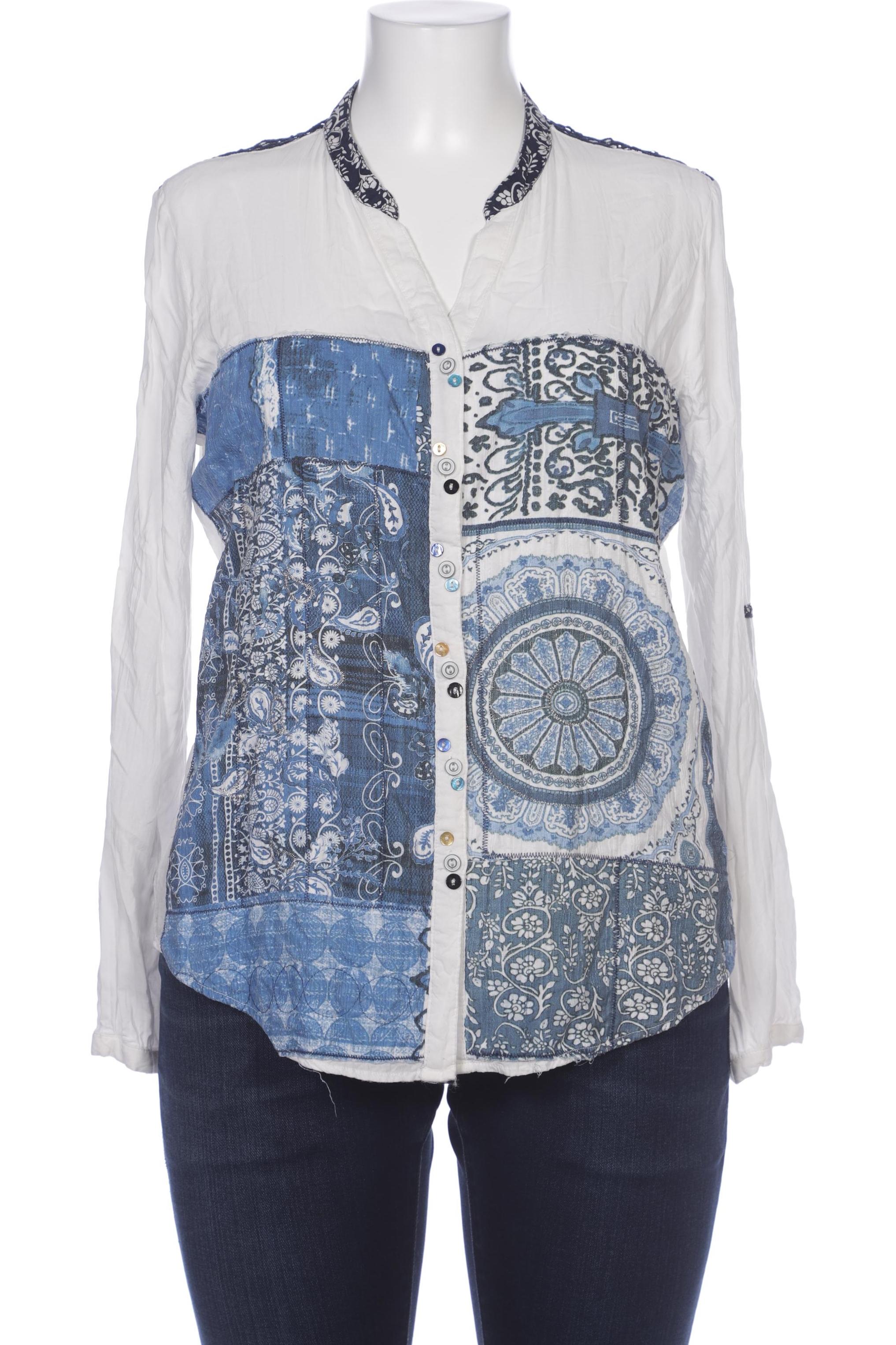 

Desigual Damen Bluse, weiß, Gr. 46