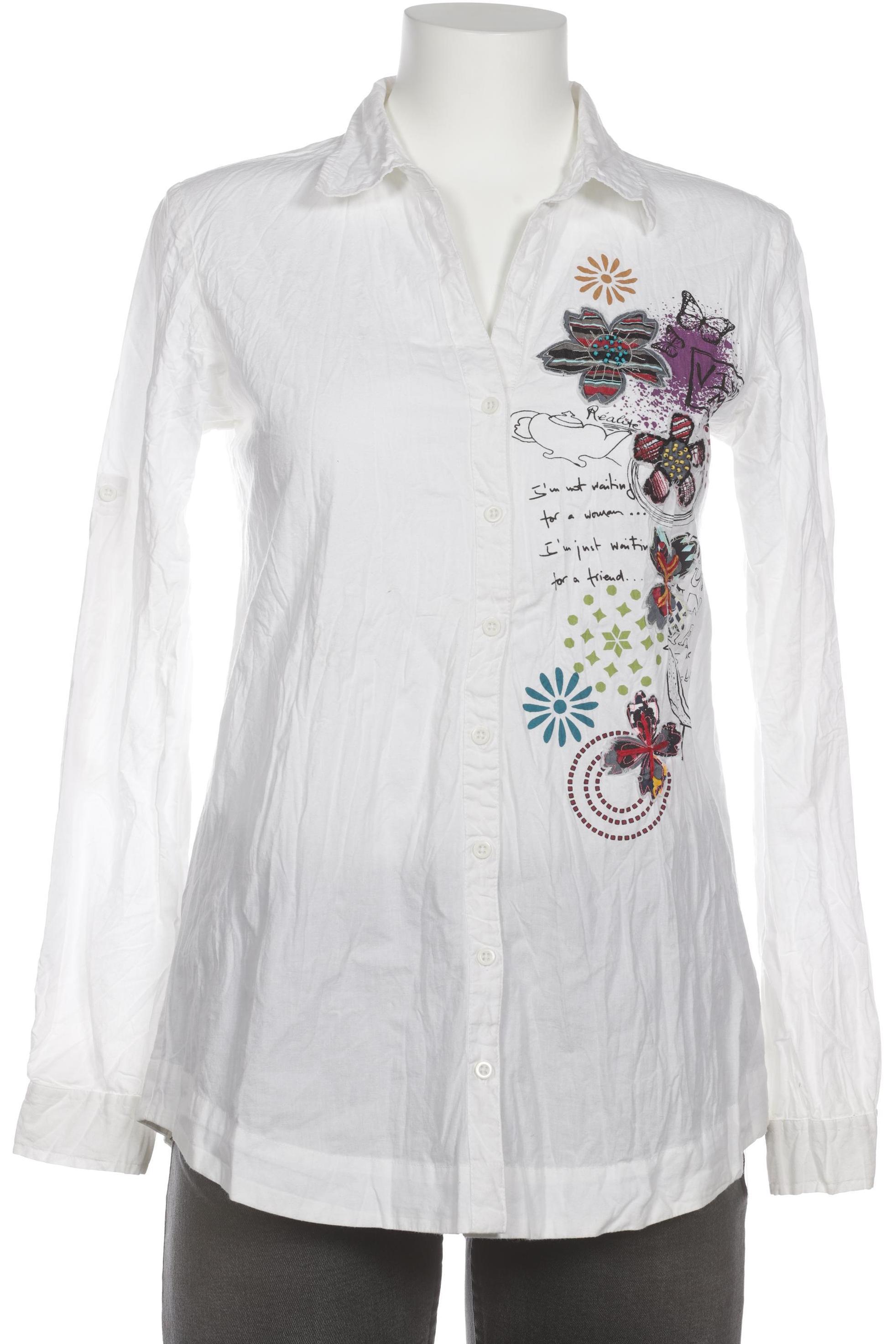 

Desigual Damen Bluse, weiß, Gr.