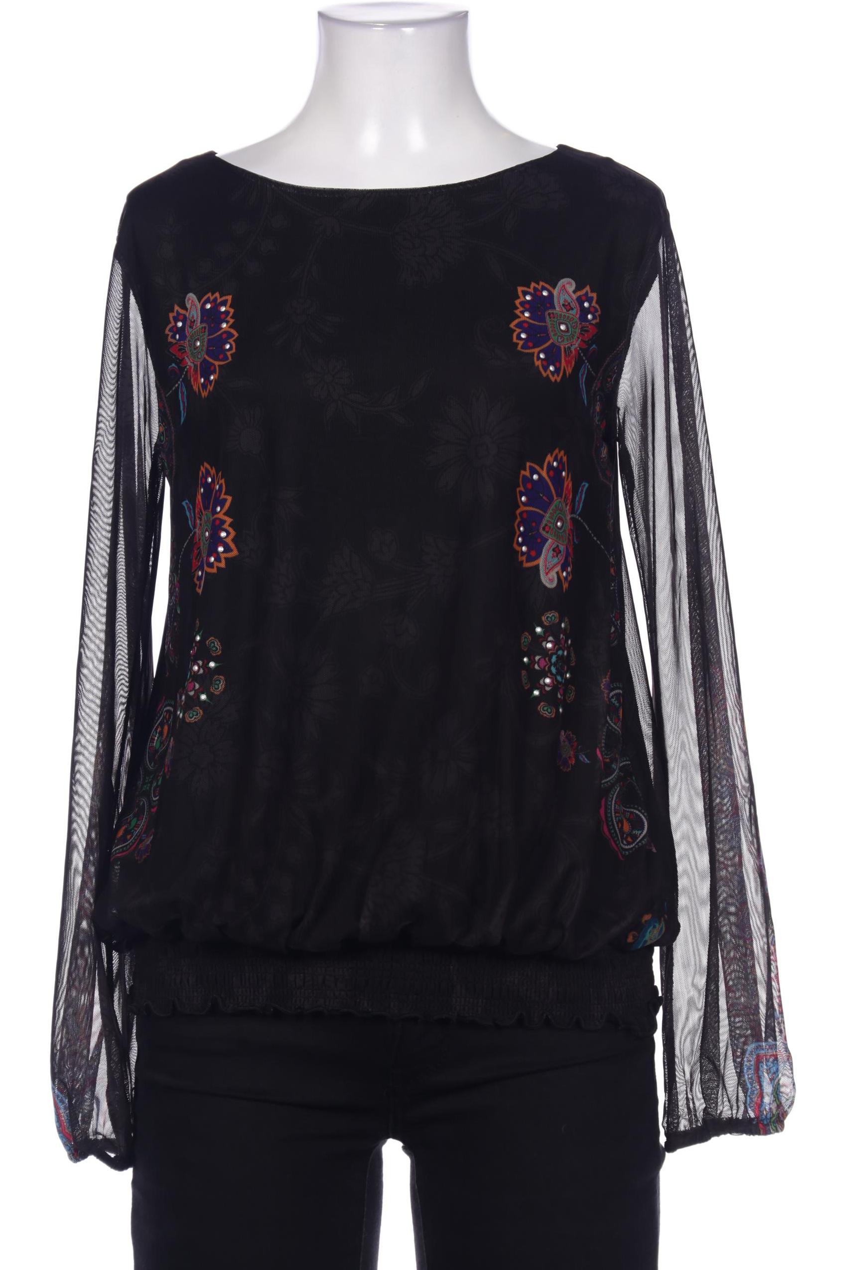 

Desigual Damen Bluse, schwarz, Gr. 36