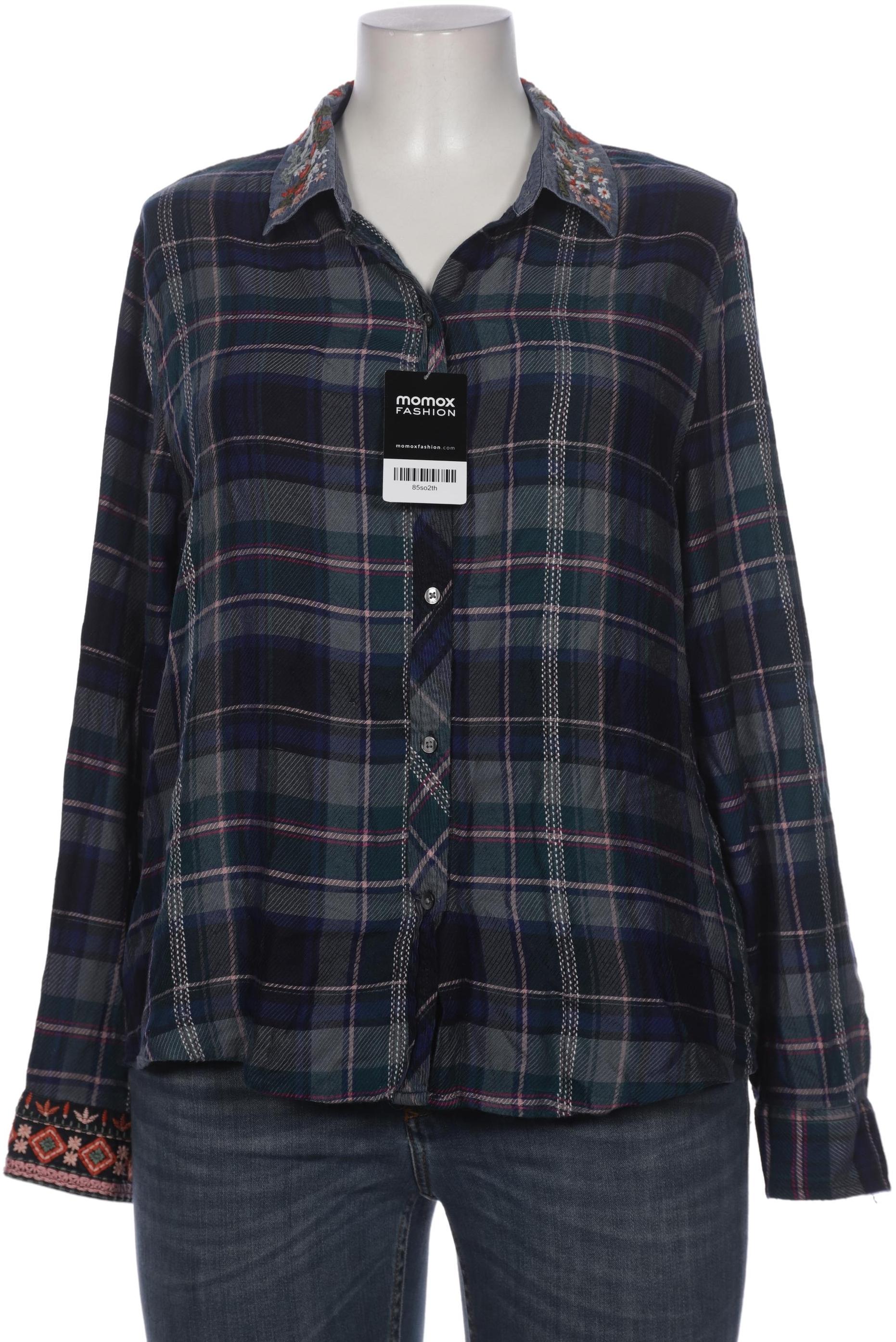 

Desigual Damen Bluse, türkis, Gr. 46