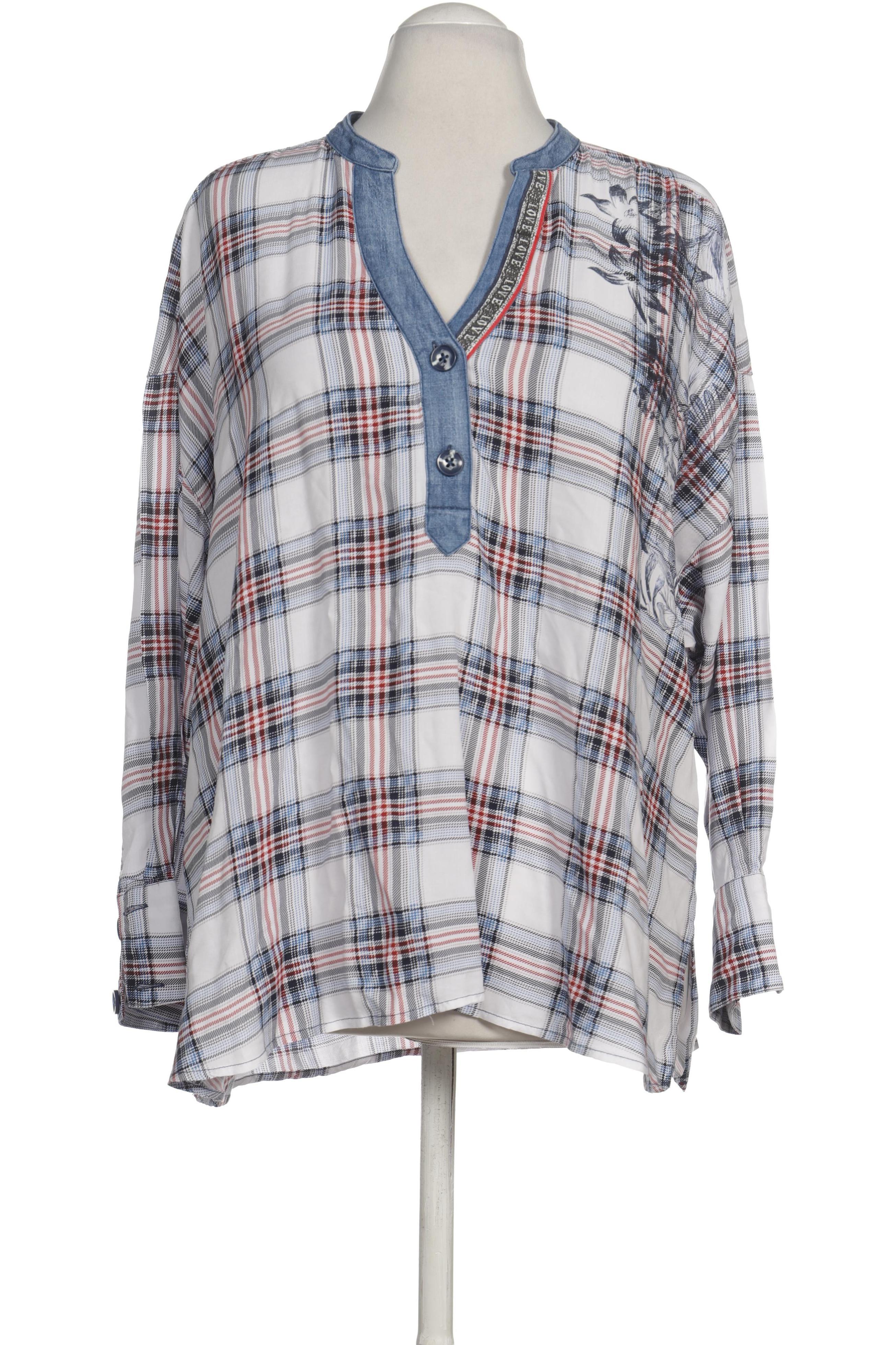 

Desigual Damen Bluse, blau, Gr.